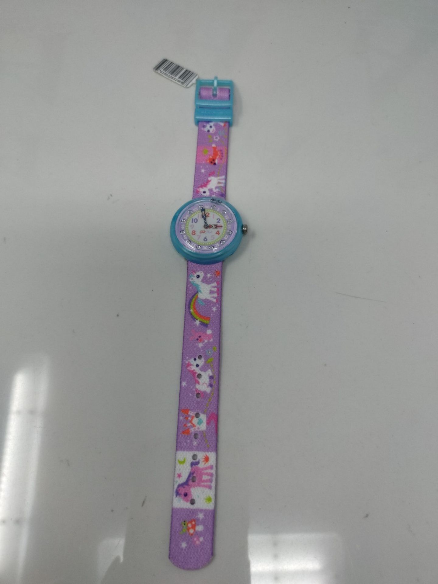 Flik Flak Girls' Analogue Quartz Watch with Textile Bracelet - FBNP033 - Image 2 of 3