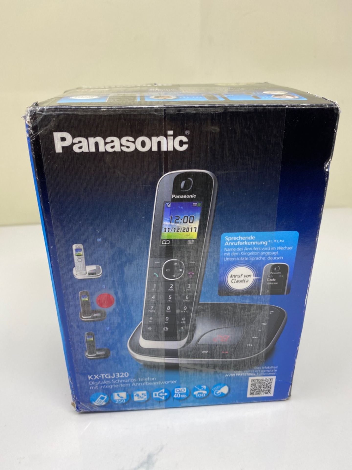 RRP £54.00 Panasonic KX-TGJ320 - telephones (DECT, Desk, Red, LCD, AAA, Polyphonic) - Image 2 of 3