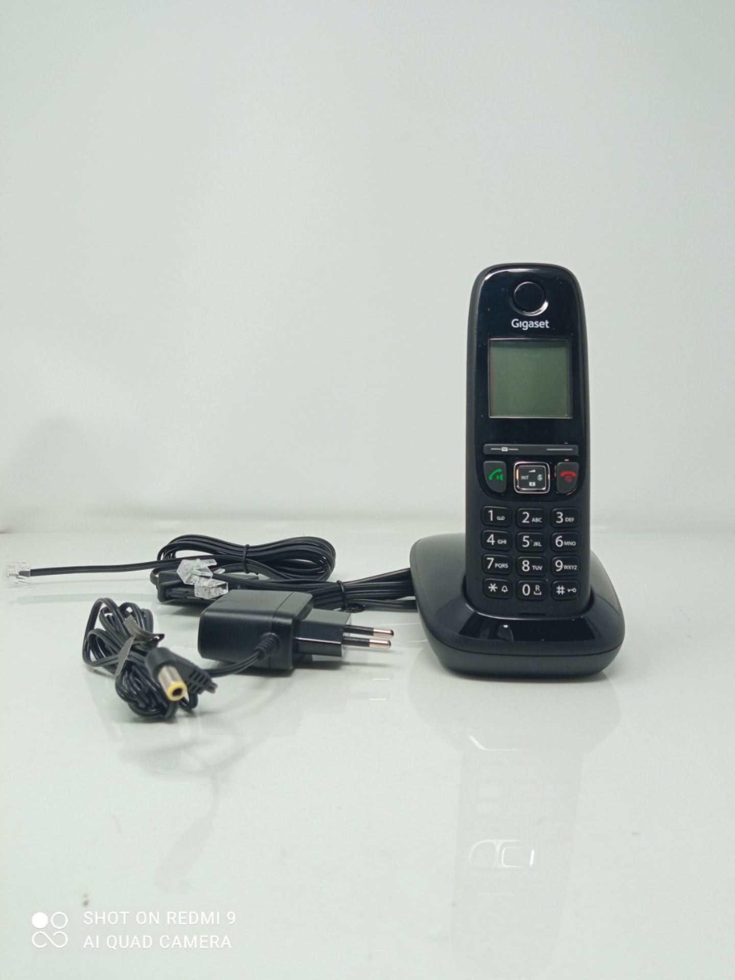 Gigaset AS470 Solo DECT telephone black caller identification - telephones (DECT telep - Image 3 of 3