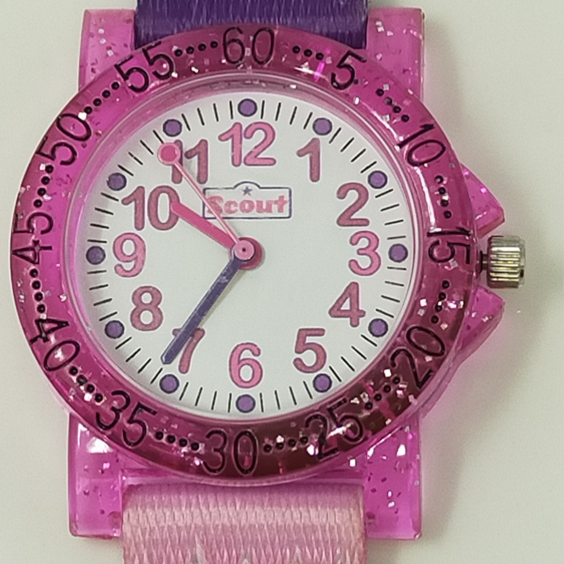 SCOUT Girls Analogue Quartz Watch with Textile Strap 280375013 - Image 2 of 2