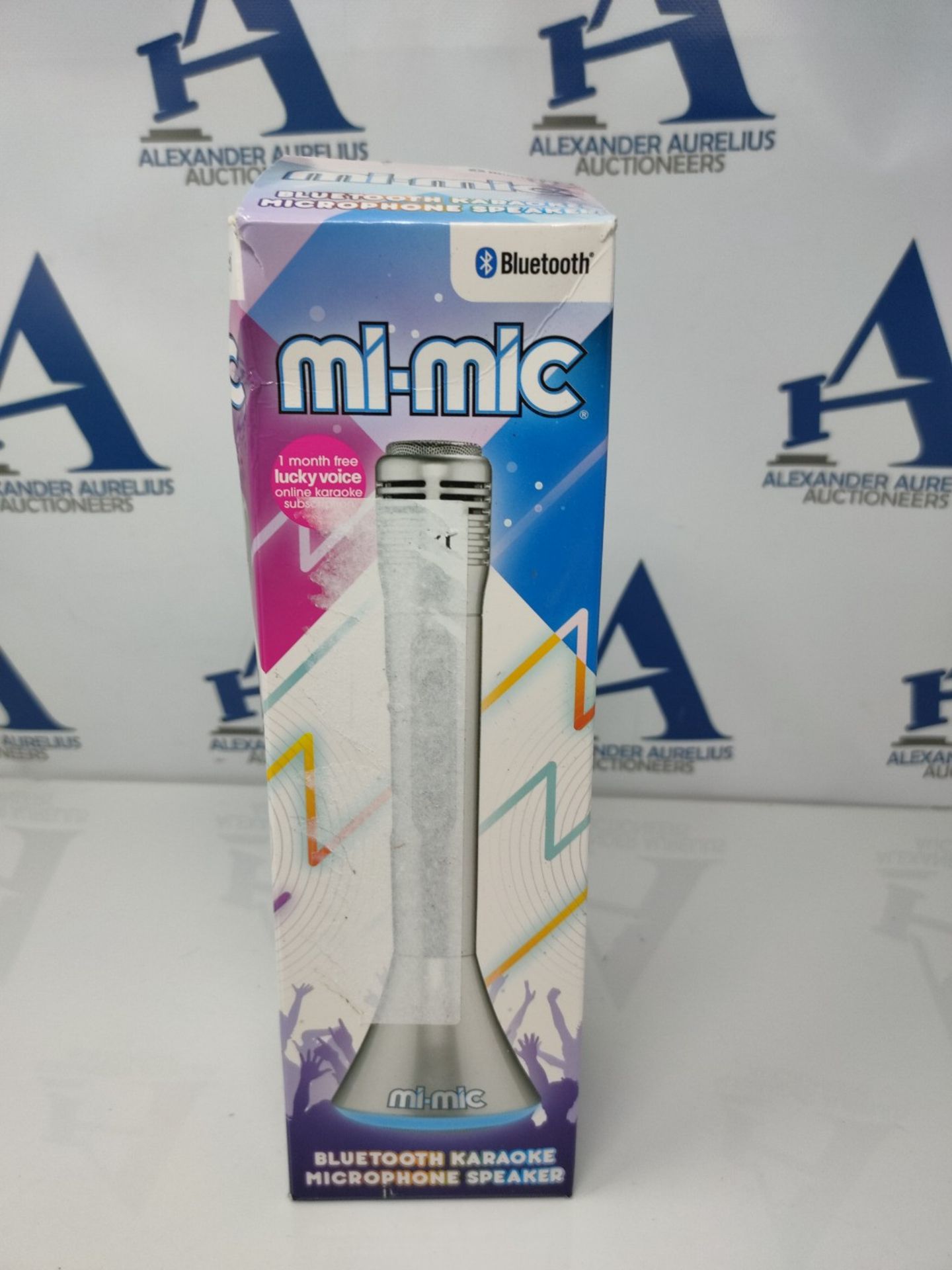 Mi-Mic Kids Karaoke Microphone | Wireless Speaker with Wireless Bluetooth and LED Ligh