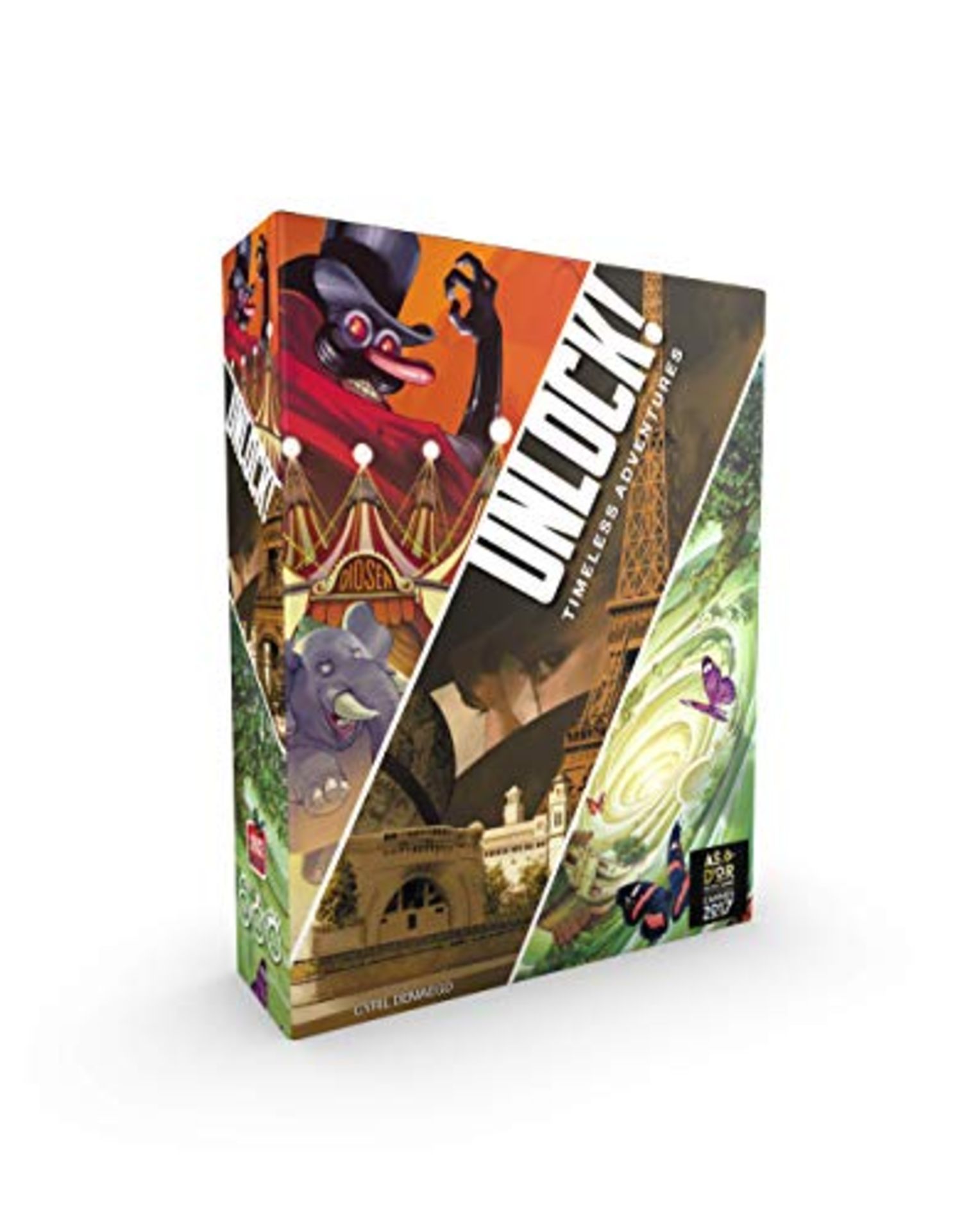 Asmodee Italia- Timeless Adventures Escape Room from Table Edition Entirely in Italian