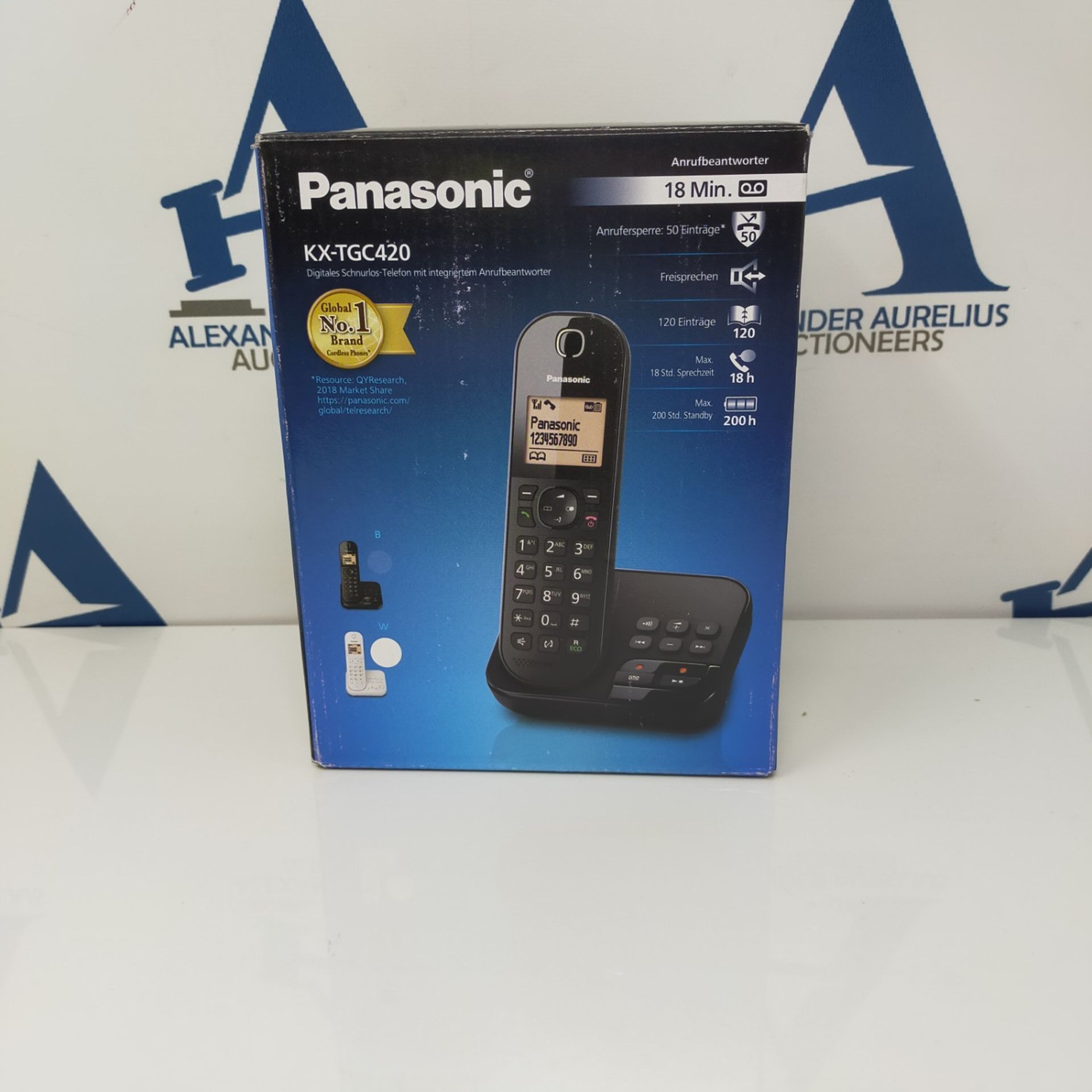 Panasonic KX-TGC420GW weiß - Telefon - Image 2 of 2