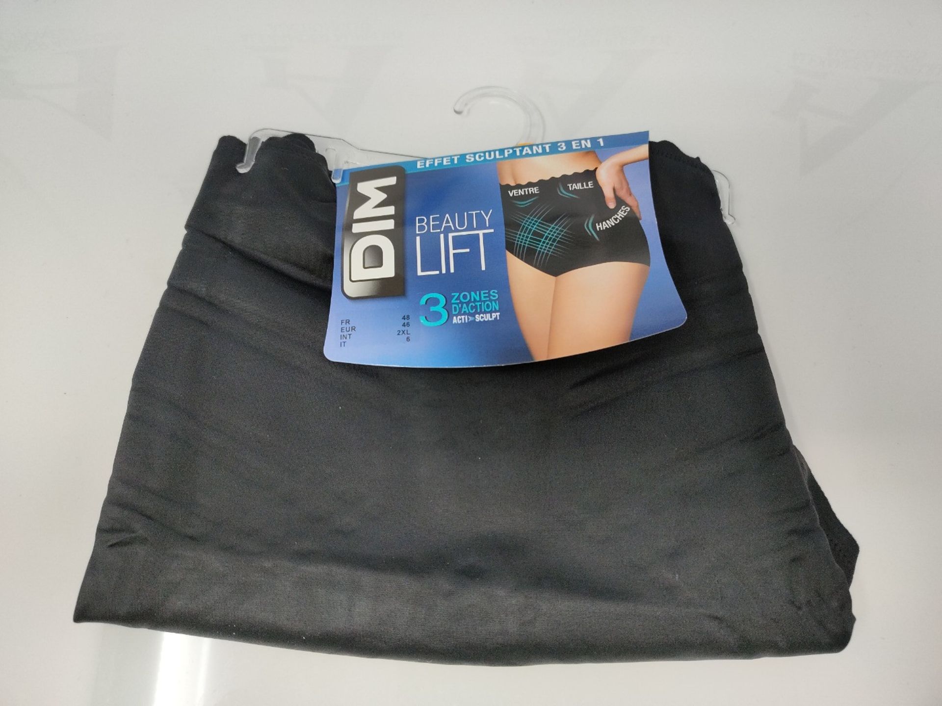 Dim Women's Beauty Lift Plain or unicolor Brief - Black - Black - 20 (Brand size: 48) - Image 2 of 2