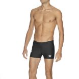 Arena Byor Men's Swimming Trunks, Black/White, 7 UK (38EU)