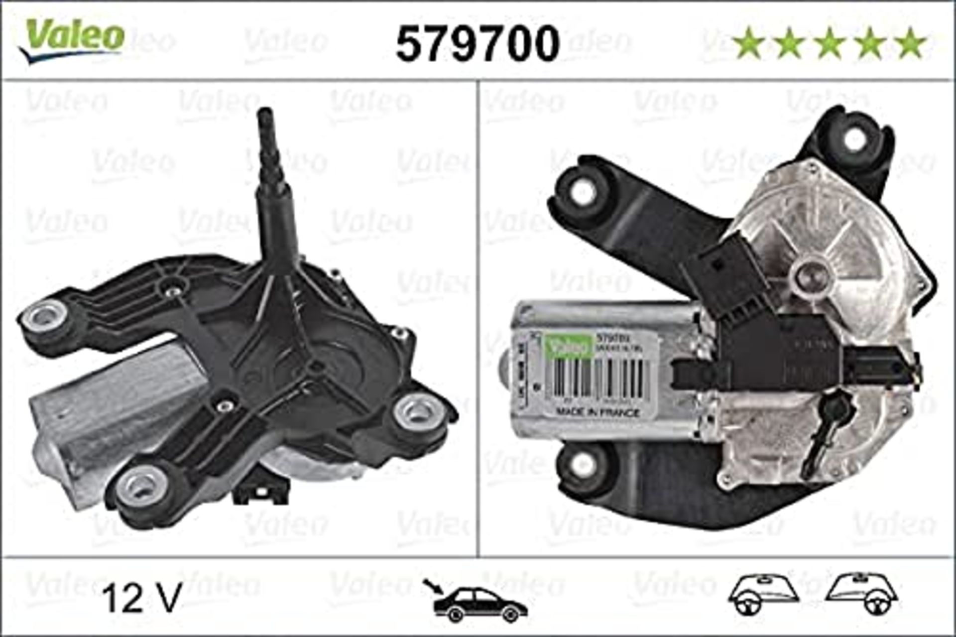 RRP £61.00 VALEO 579603 Wiper Motor