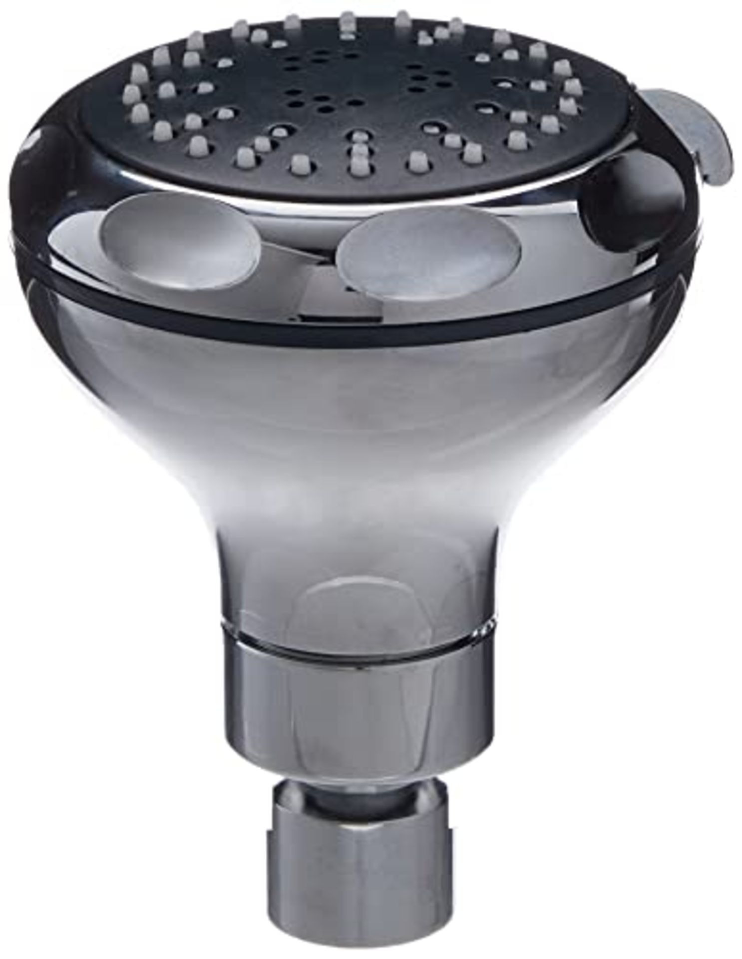 RRP £50.00 Aqualisa cl139 Hydramax Fixed Shower Head ,Black,(125mm x 95mm x 95mm )