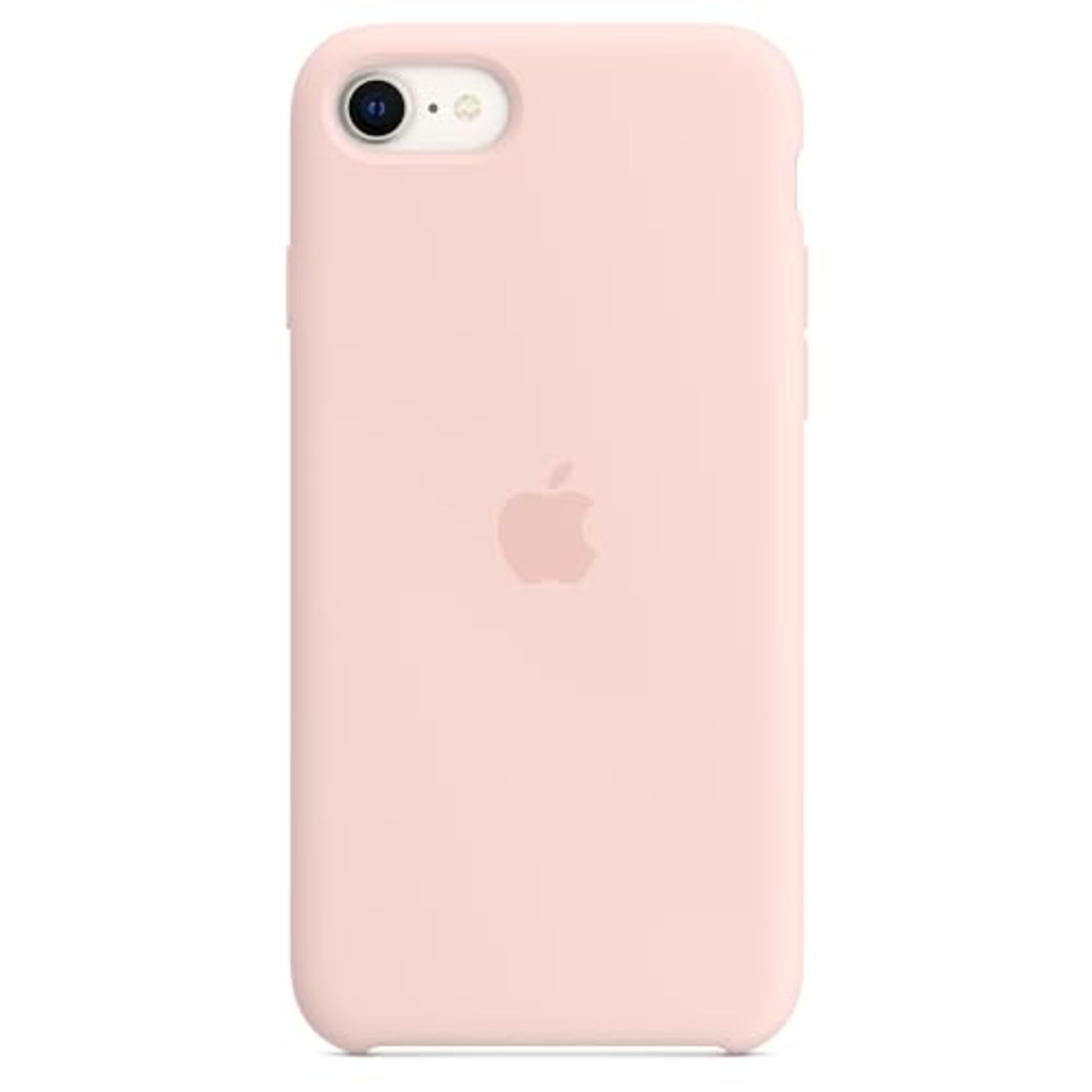 Apple Silicone Case (for iPhone SE) - Chalk Pink