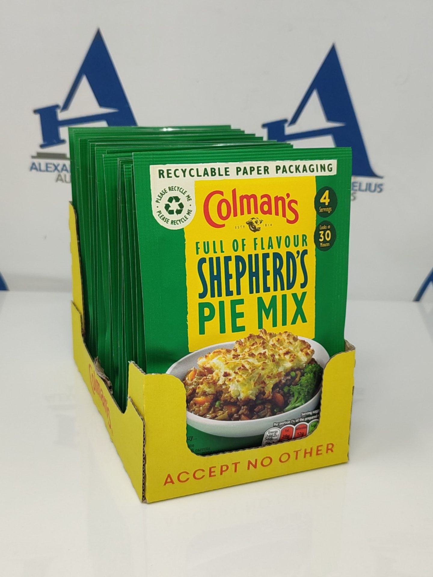 Colman's Shepherd's Pie Mix, 1.75-Ounce Packages (Pack of 16) Best Before end: 01/202