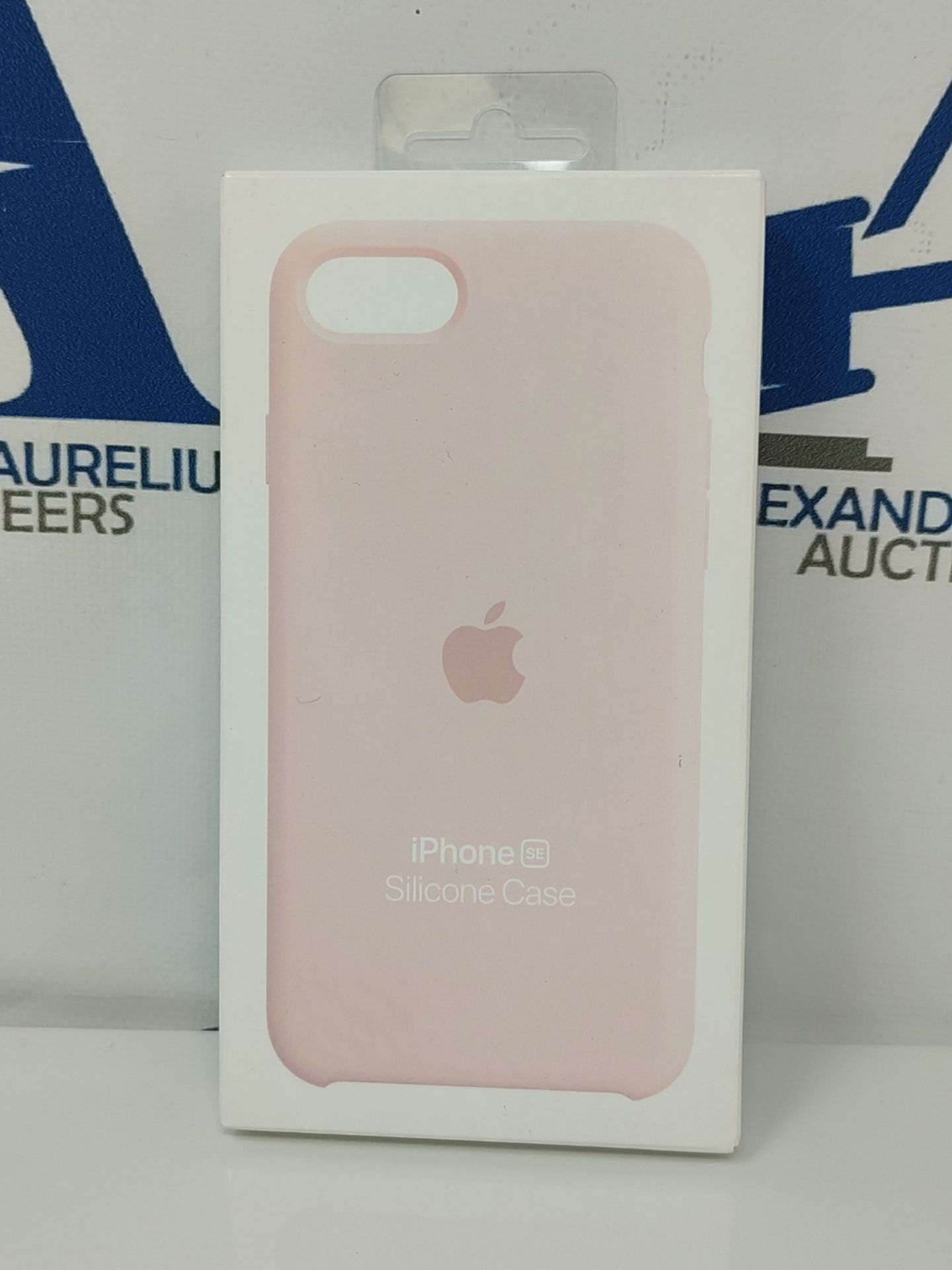 Apple Silicone Case (for iPhone SE) - Chalk Pink - Image 2 of 3