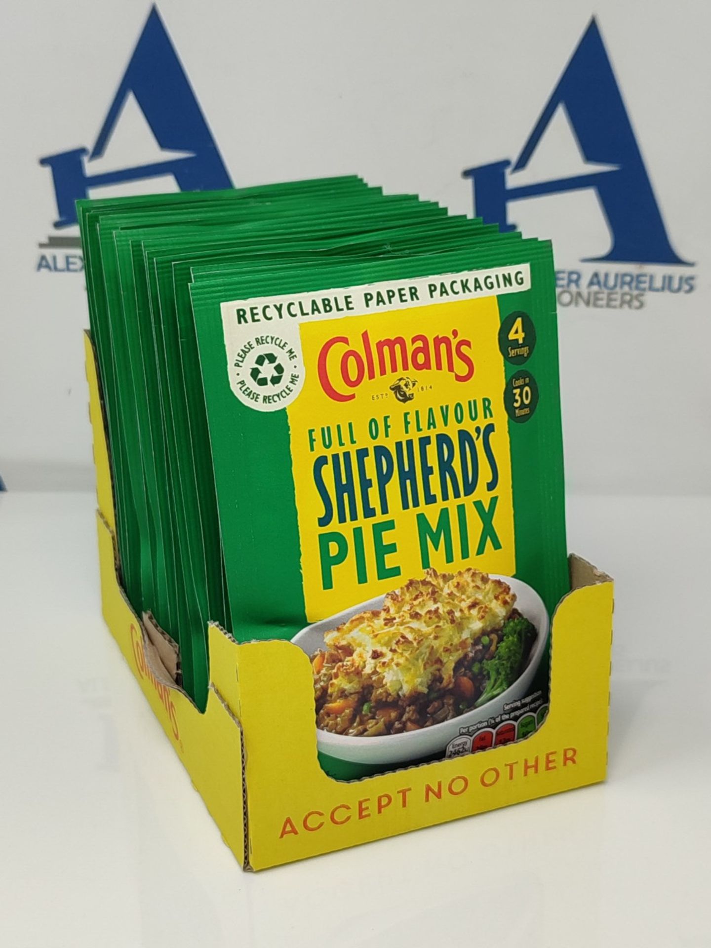 Colman's Shepherd's Pie Mix, 1.75-Ounce Packages (Pack of 16) Best Before end: 01/202