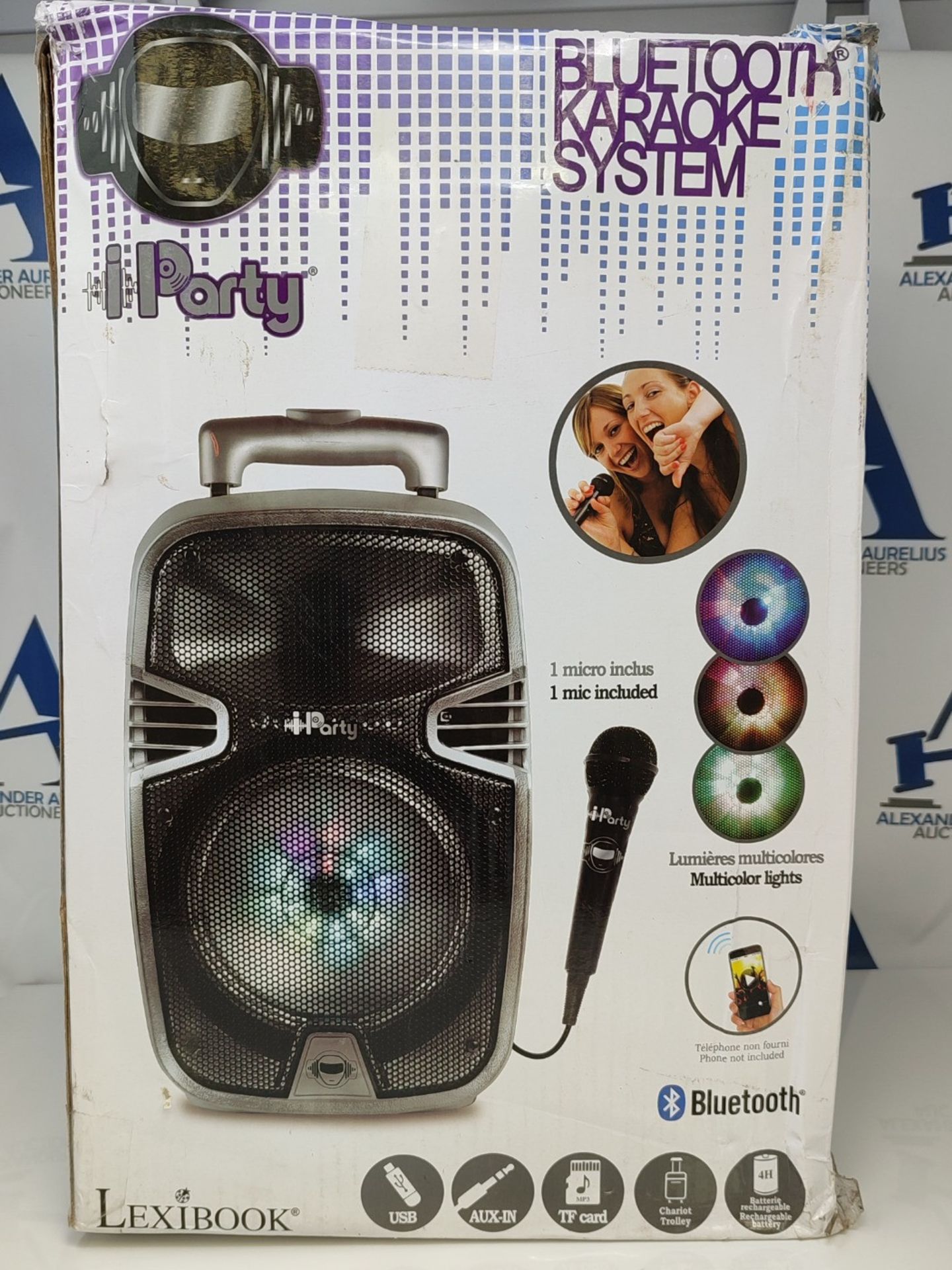 iParty Bluetooth® Karaoke speaker