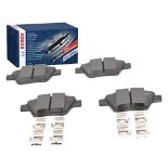 Bosch BP1338 Brake Pads - Rear Axle - ECE-R90 Certification - four brake pads per set