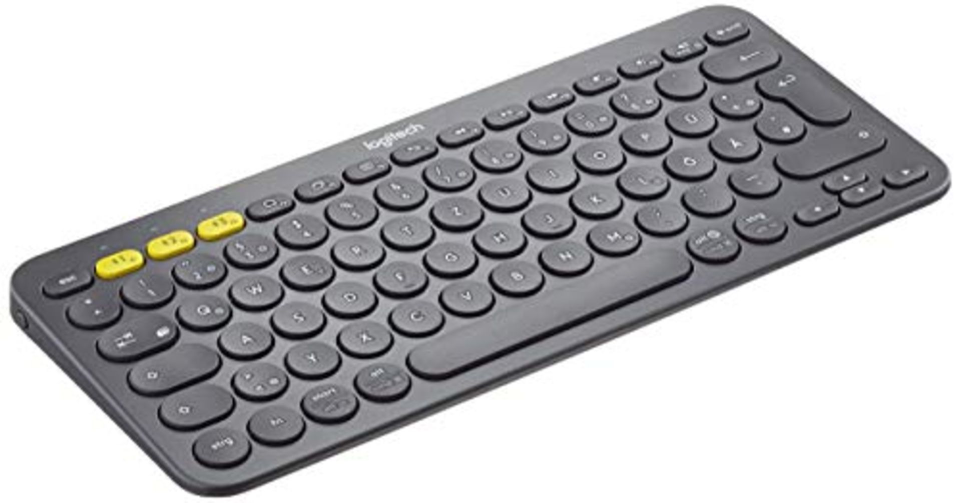 Logitech K380 Wireless Bluetooth Keyboard, Multi-Device & Easy-Switch Feature, Windows