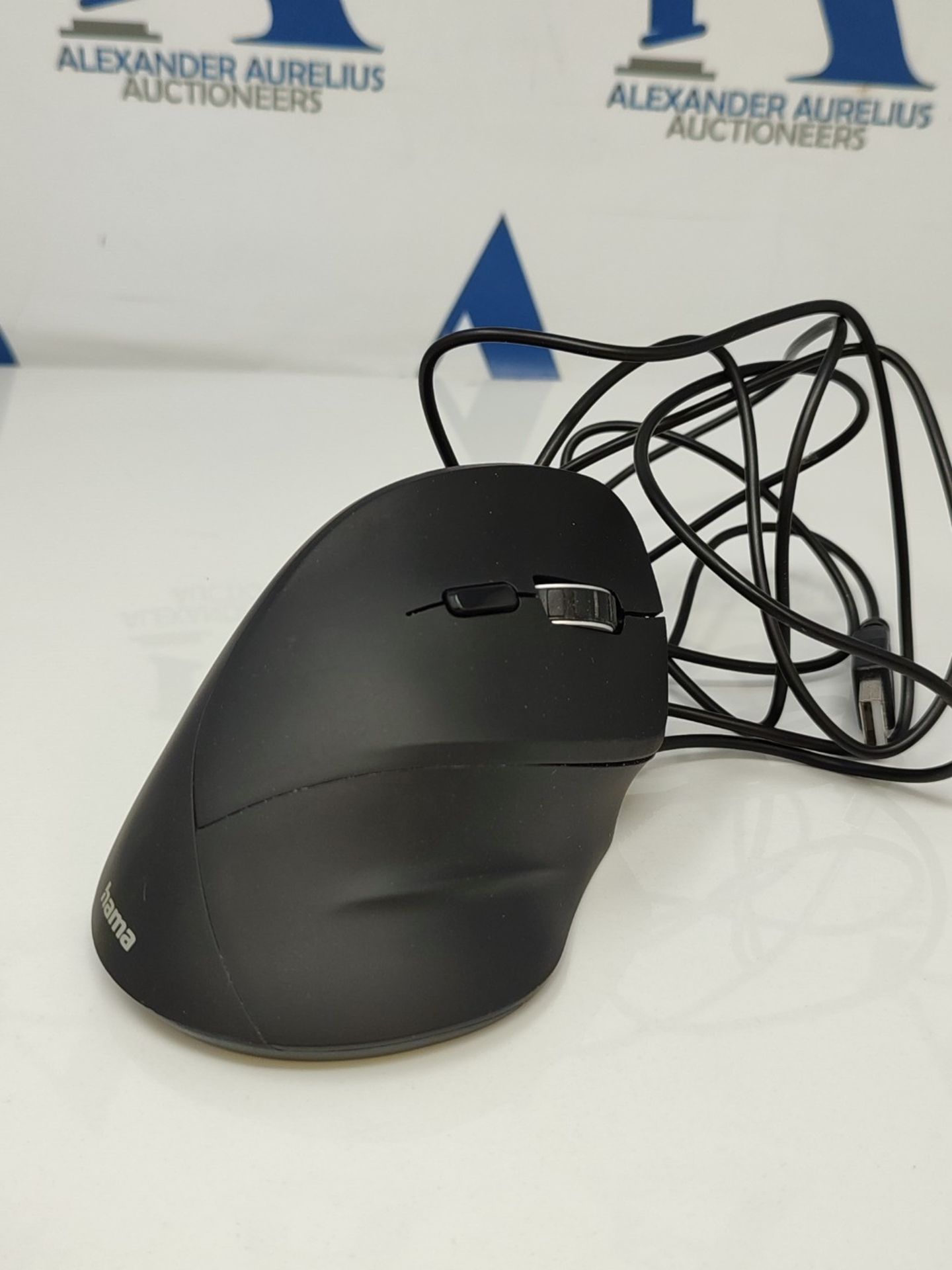 Hama ergonomic mouse (Vertical mouse wired for right-handed users, 3 speed levels up t - Image 2 of 2