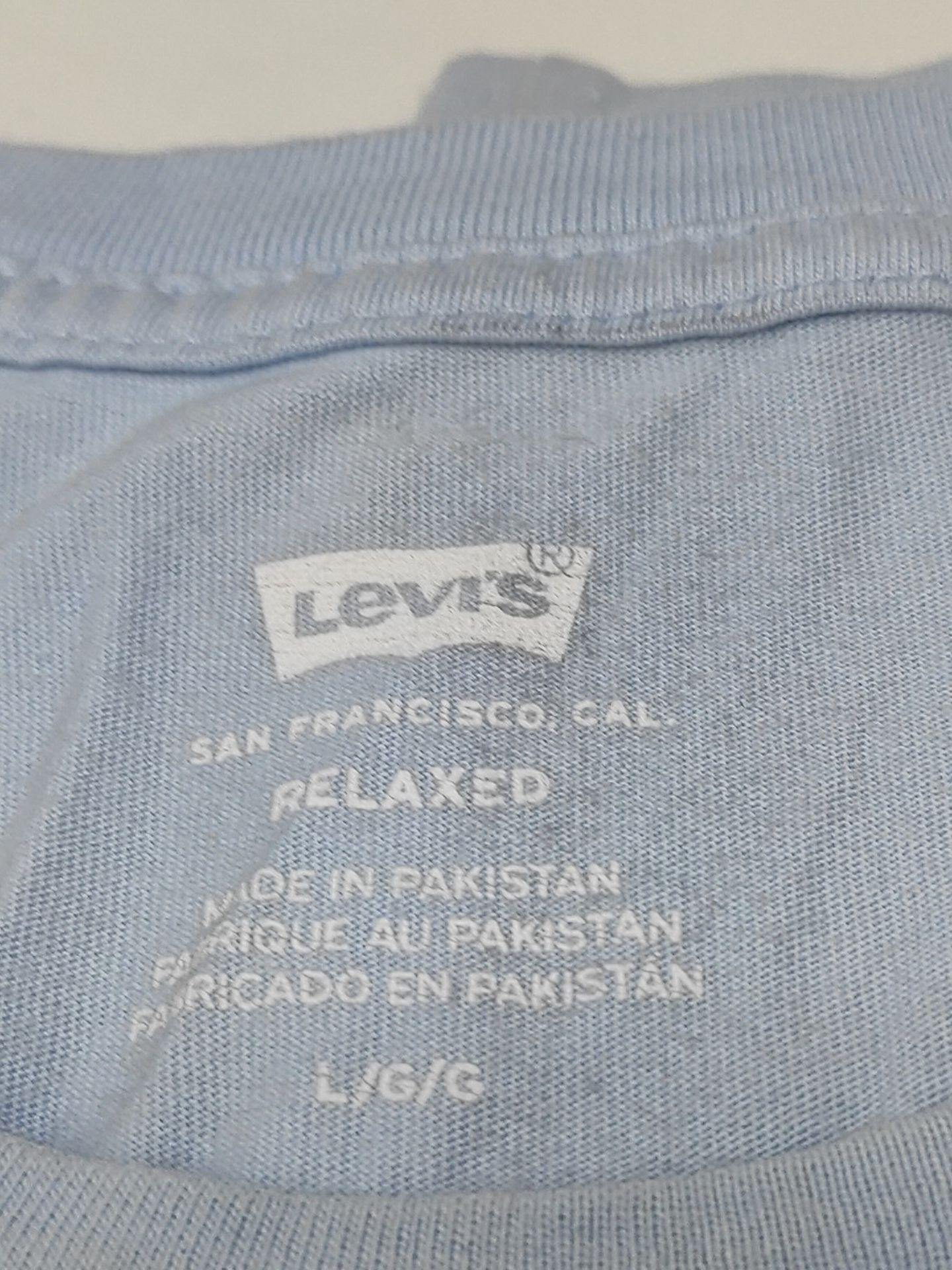 Levi's Ss Relaxed Fit Tee, Men's T-shirt, Skyway, L - Bild 3 aus 3