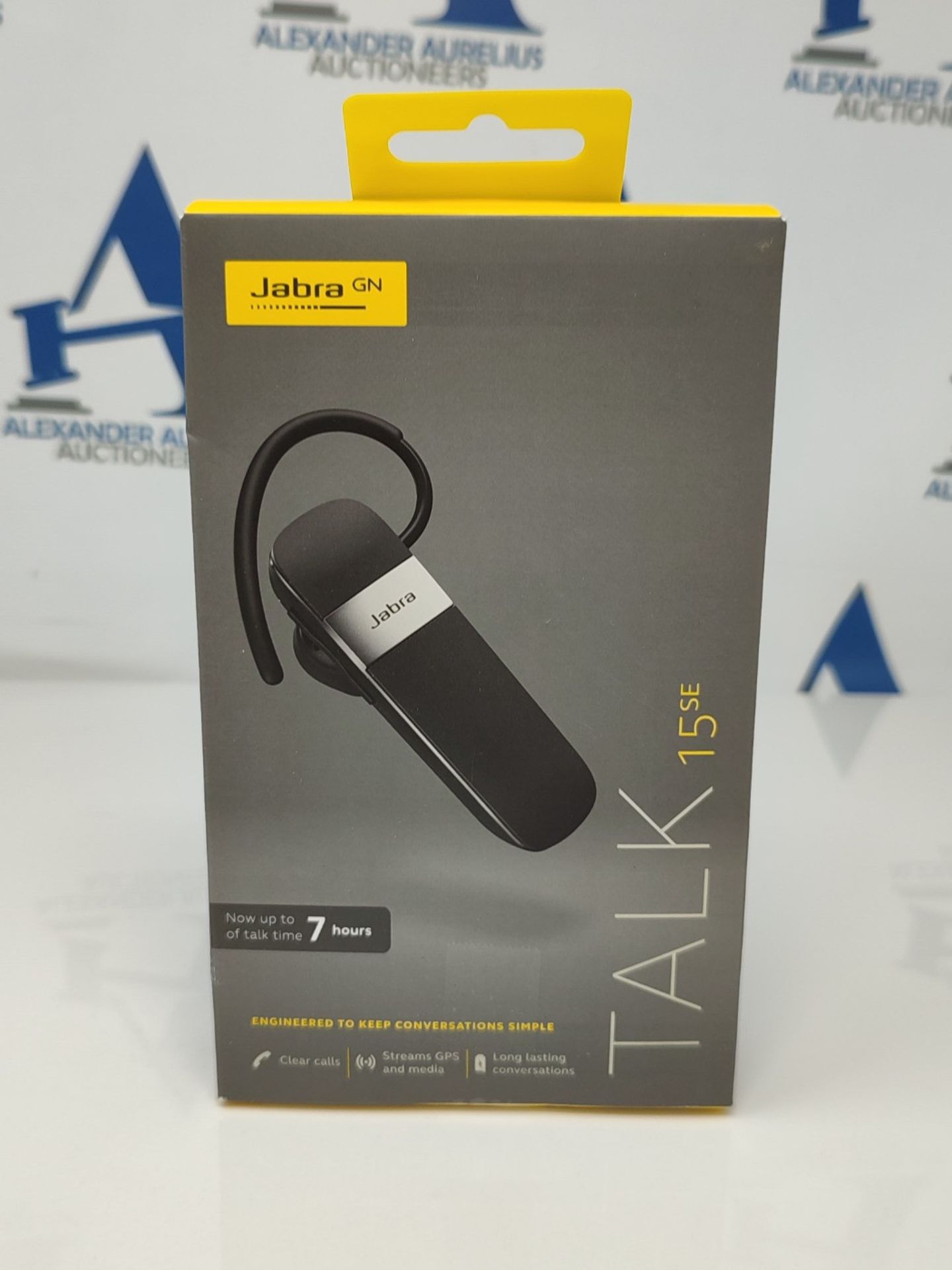Jabra Talk 15 SE Wireless Mono Headset - Bluetooth Technology, Built-in Microphone, Me