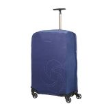 Samsonite Global Travel Accessories - Foldable Suitcase Cover M/L, Blue (Midnight Blue