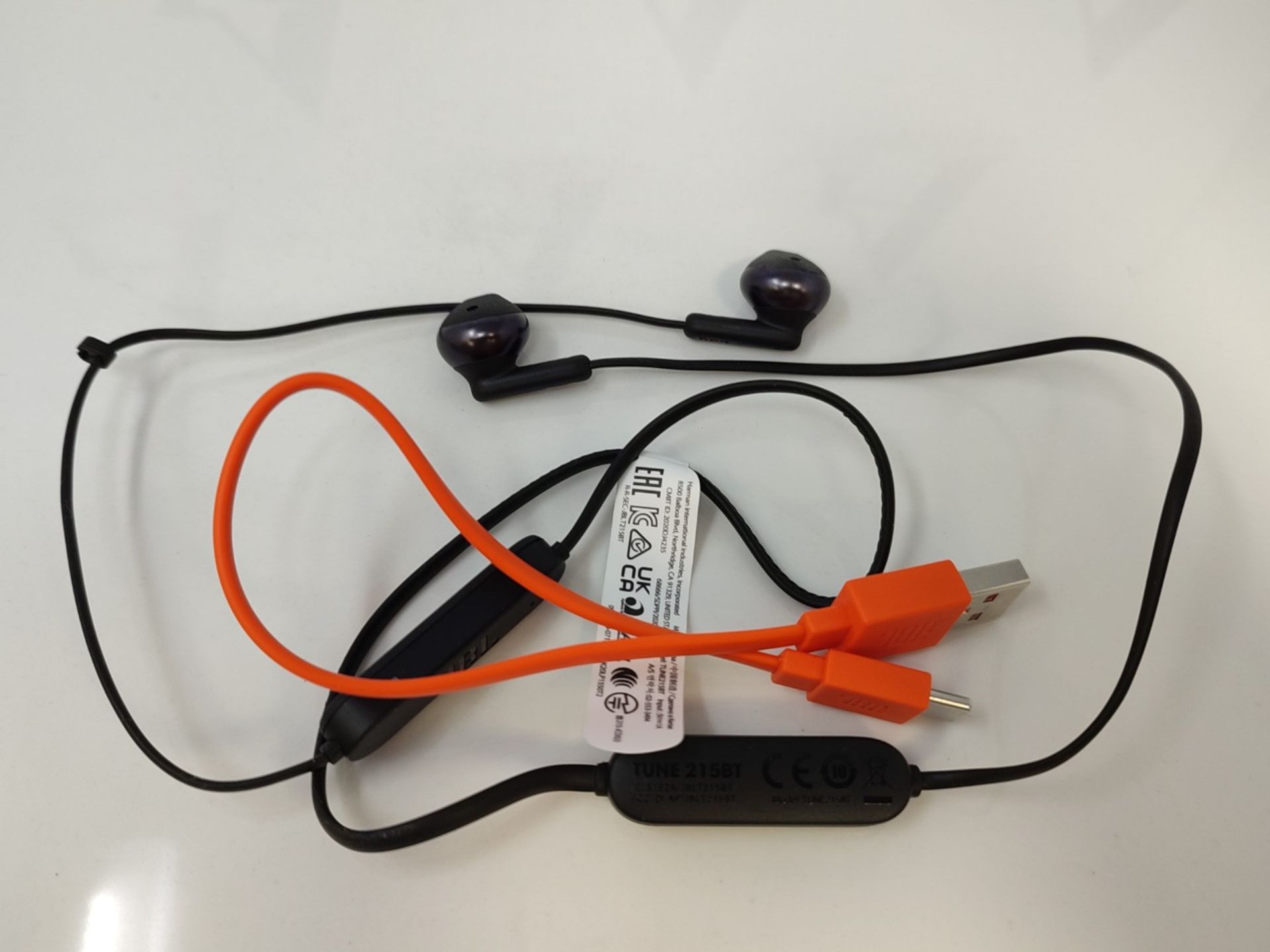 JBL TUNE 215BT Wireless Earbuds, Bluetooth 5.0 Earphone, with Integrated Microphone, H - Image 3 of 3