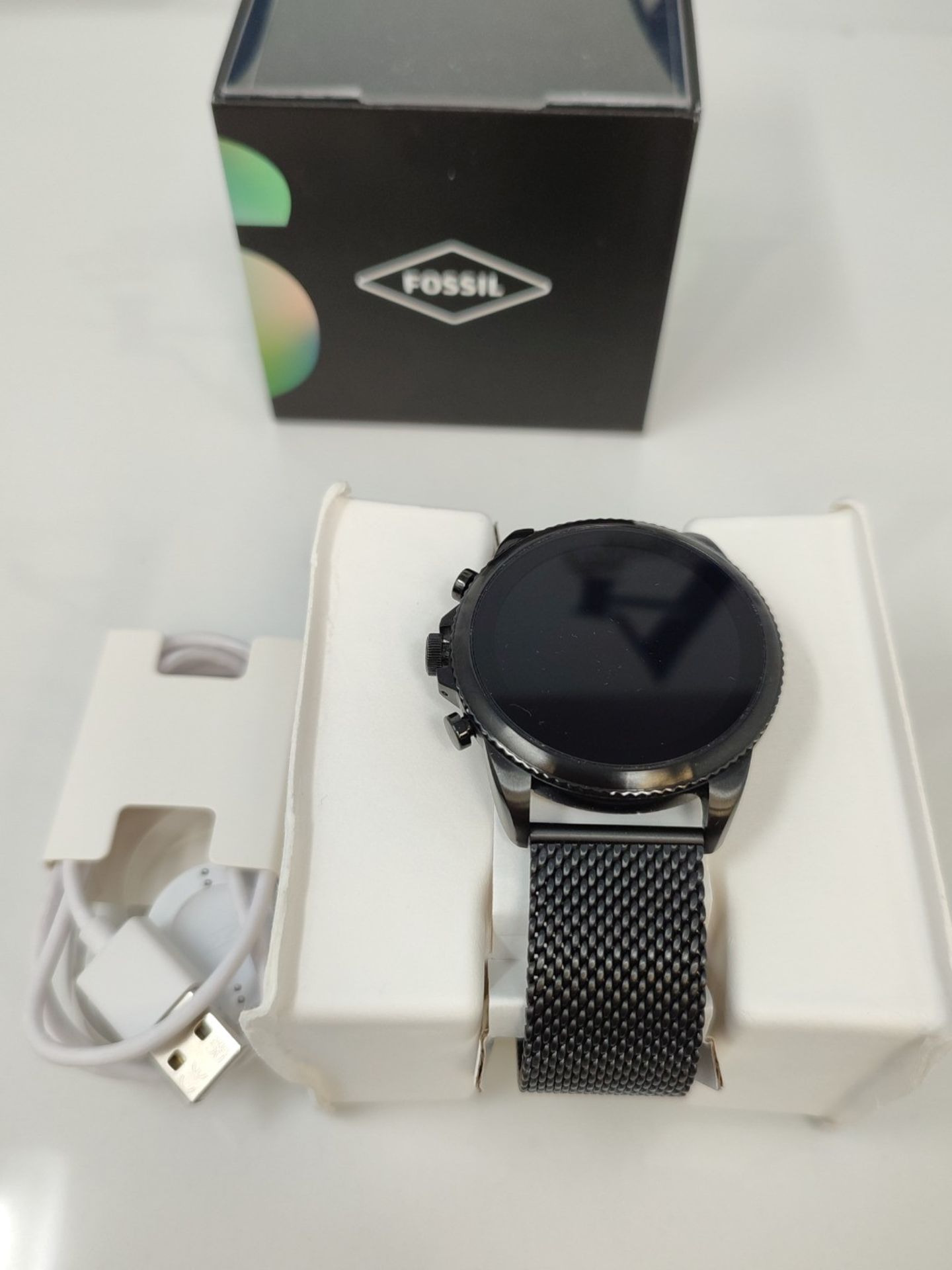 RRP £230.00 Fossil Men's Gen 6 smartwatch with speaker, heart rate, NFC, and smartphone alerts $FT - Image 2 of 3