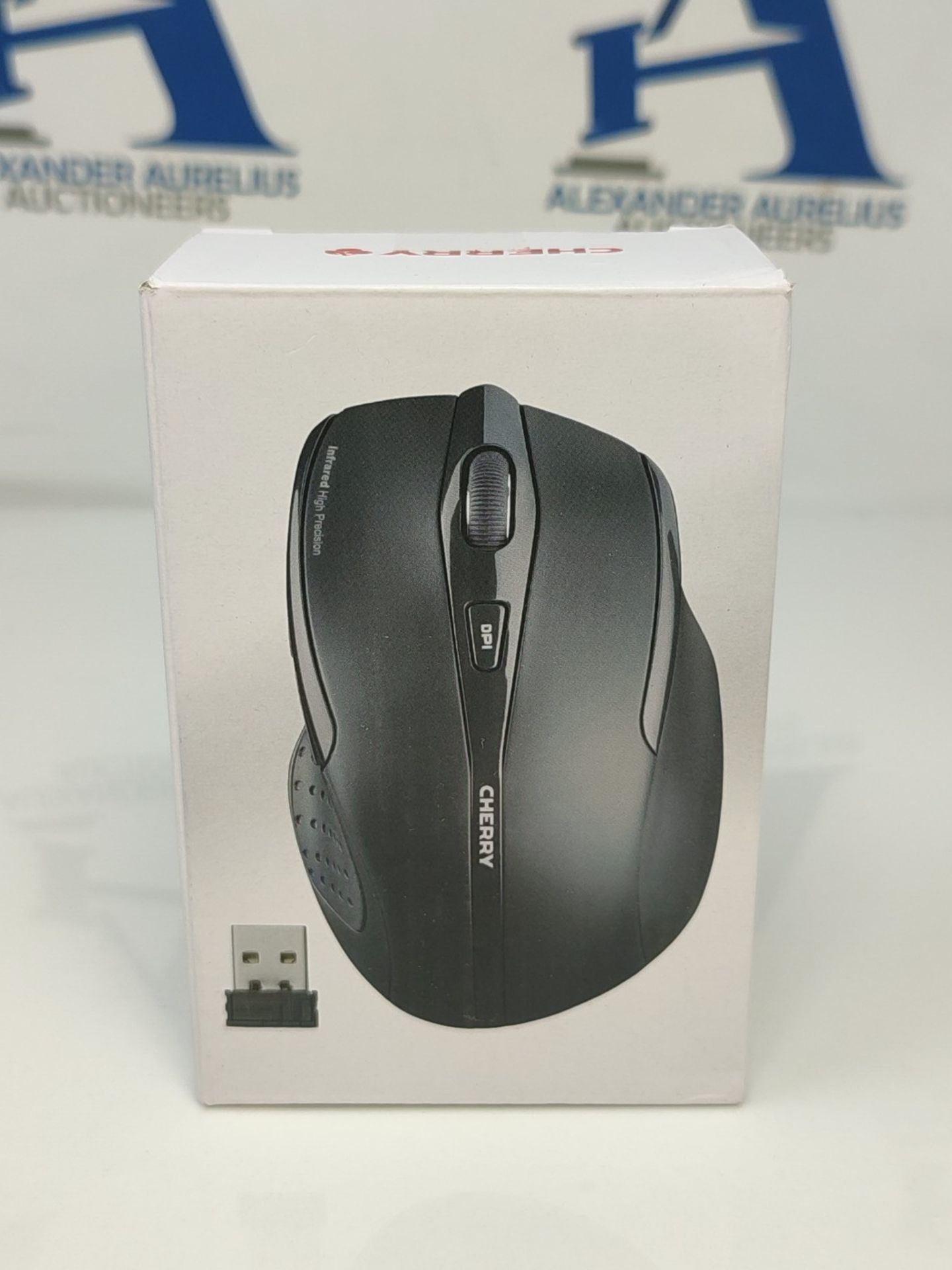 CHERRY MW 3000, wireless mouse, ergonomic right-handed mouse, 6 buttons: infrared sens - Image 2 of 3