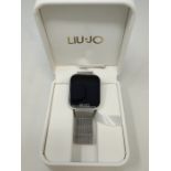 RRP £100.00 Liu Jo Women's Digital Automatic Watch with Stainless Steel Bracelet SWLJ001