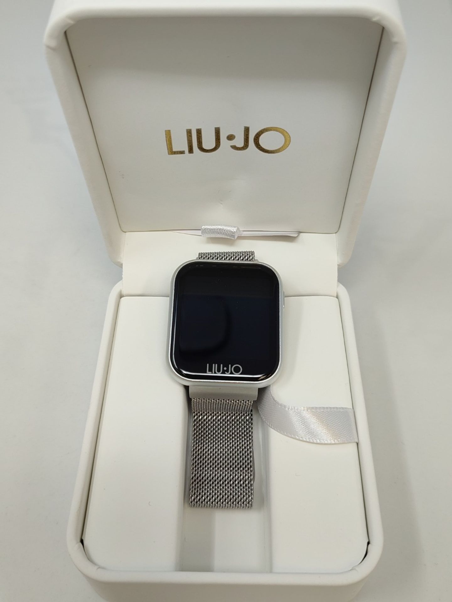 RRP £100.00 Liu Jo Women's Digital Automatic Watch with Stainless Steel Bracelet SWLJ001