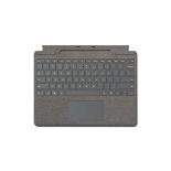 RRP £136.00 Microsoft Surface Signature Keyboard, Platinum, compatible with Surface Pro 8, Pro 9,