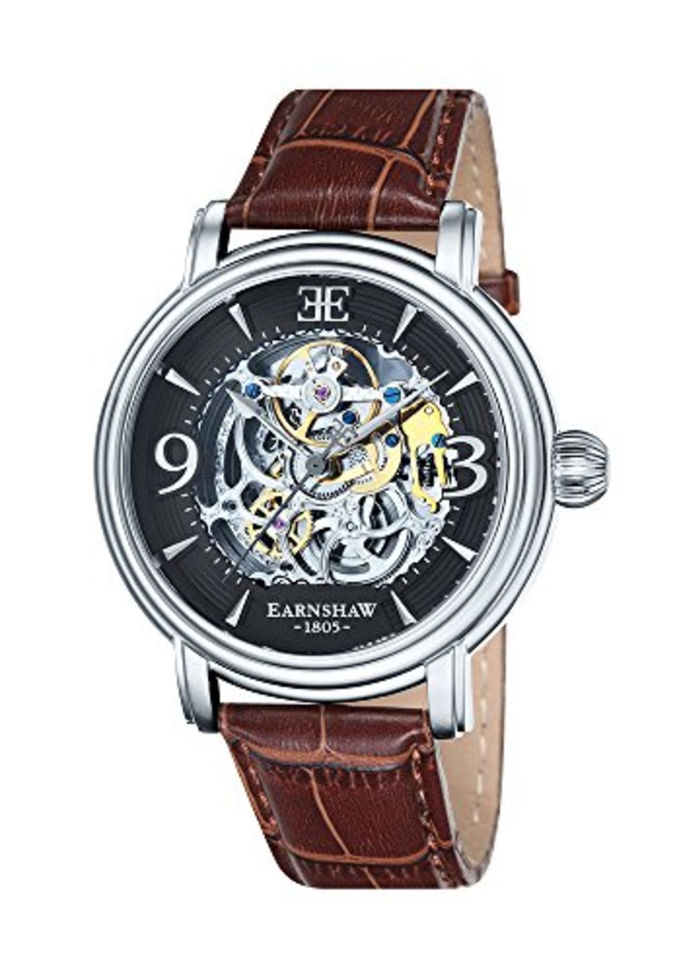 RRP £114.00 Thomas Earnshaw Men's Longcase Analog Automatic Watch