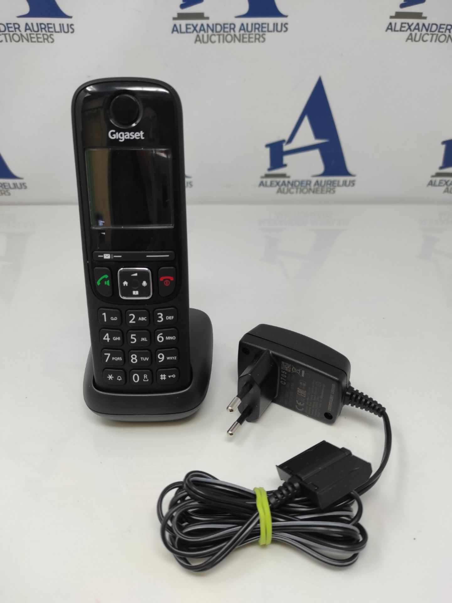 Gigaset AS690HX - DECT handset with charging cradle - high-quality cordless phone for - Image 2 of 2