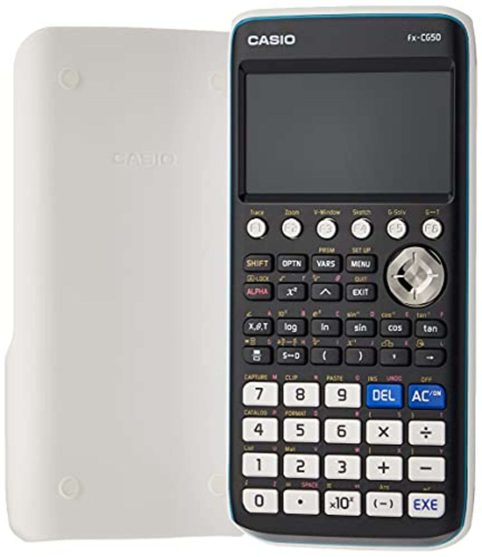 RRP £137.00 Casio FX-CG50, graphic calculator with high-resolution color display (with Cardboard B