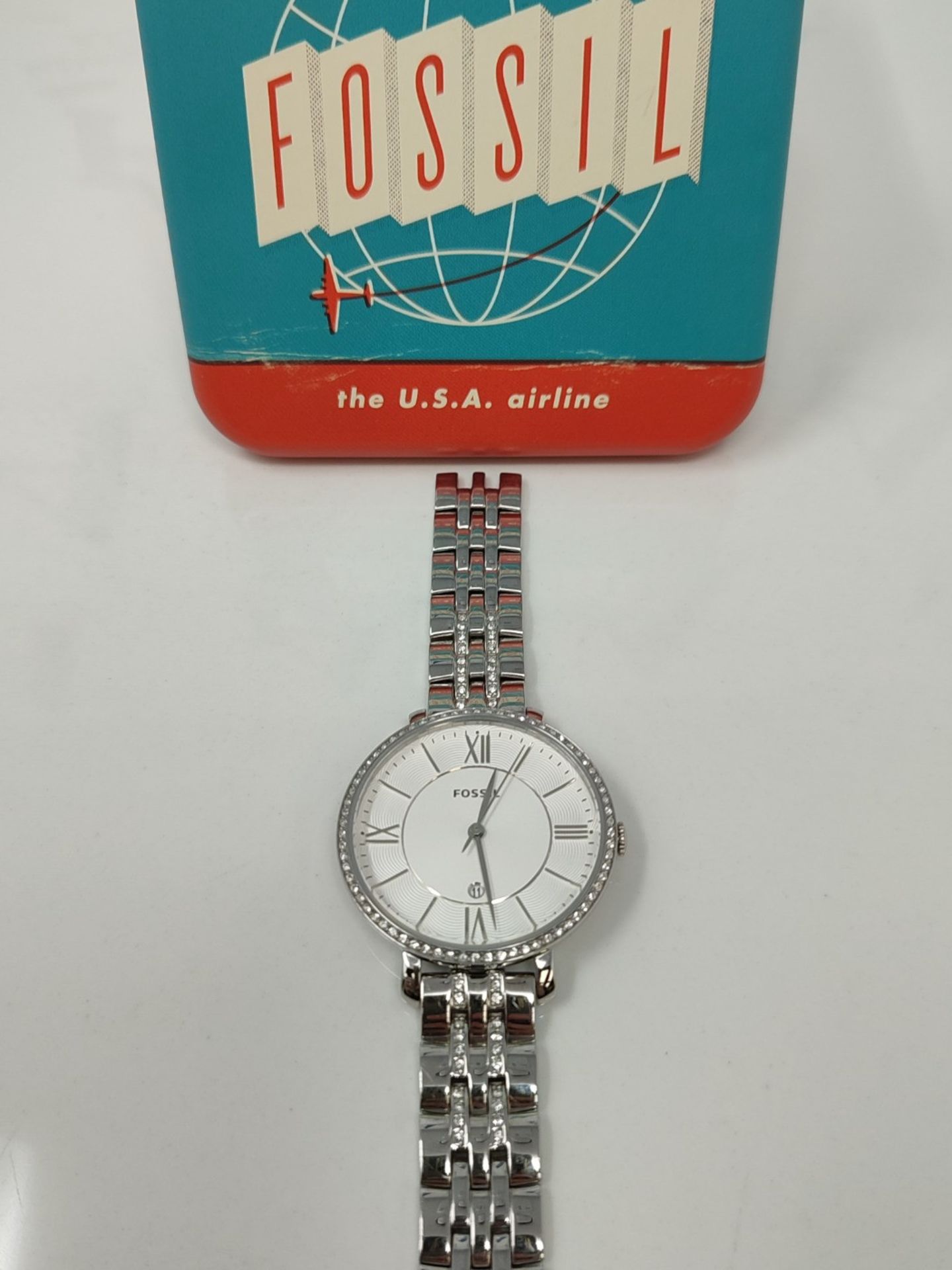 RRP £83.00 Fossil Women's Analog Quartz Watch with Stainless Steel Bracelet ES3545 - Image 2 of 3