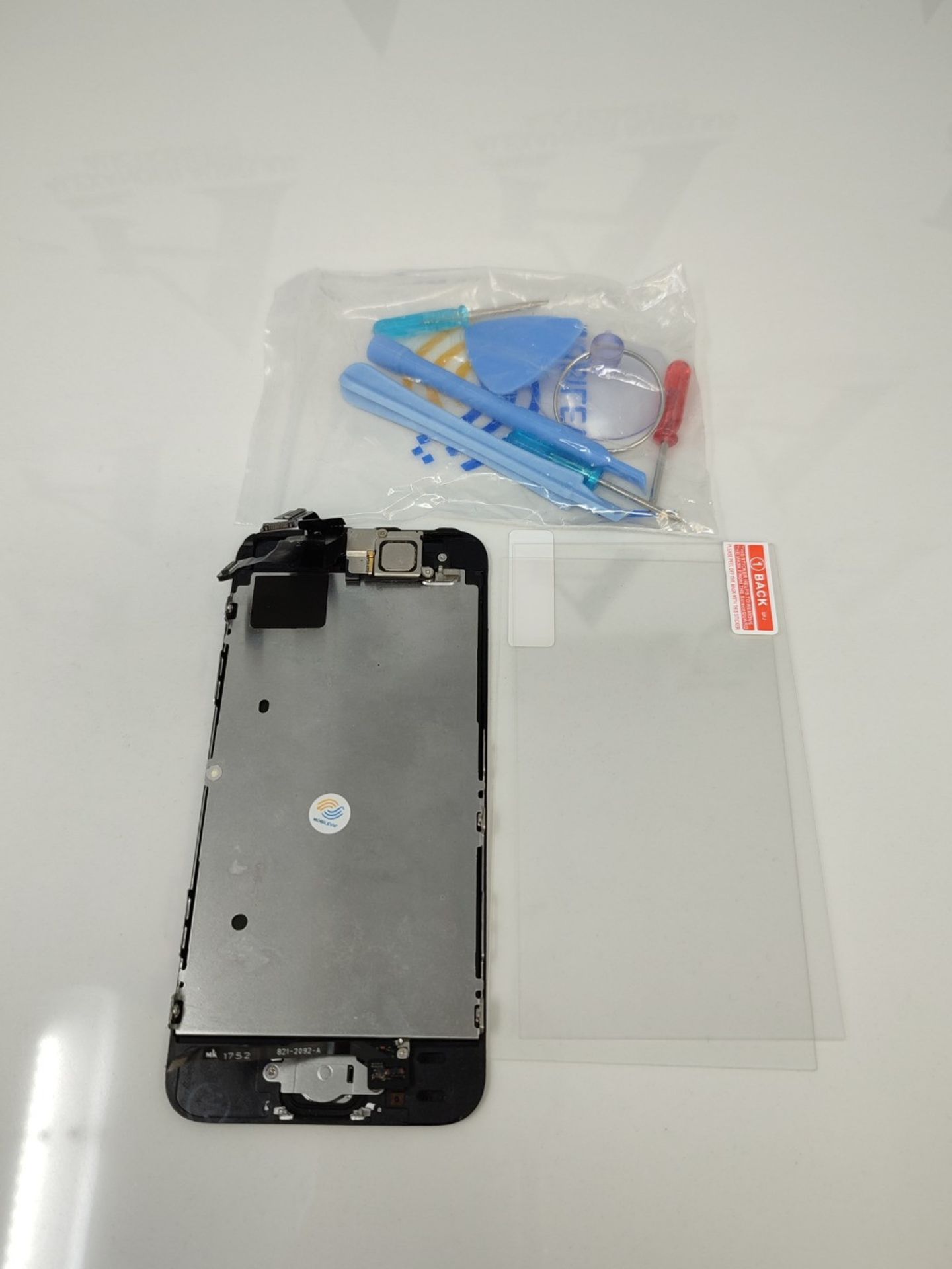 Mobileview LCD Retina Screen + Complete Touch Glass Assembly on Chassis for iPhone Se - Image 2 of 3
