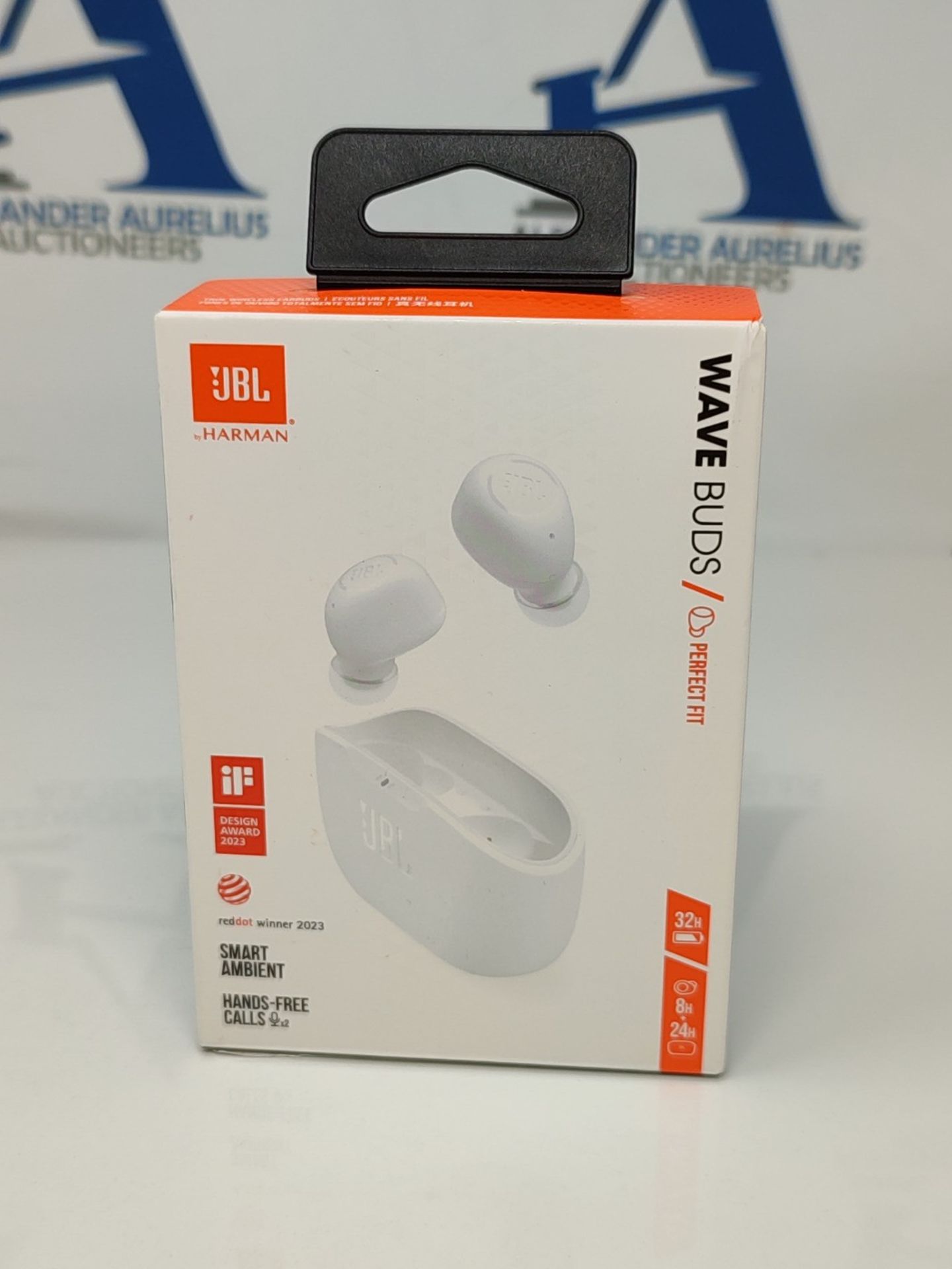 JBL Wave Buds Wireless In-Ear Bluetooth Earphones, Waterproof IP54 and Dustproof IPX2, - Image 2 of 3