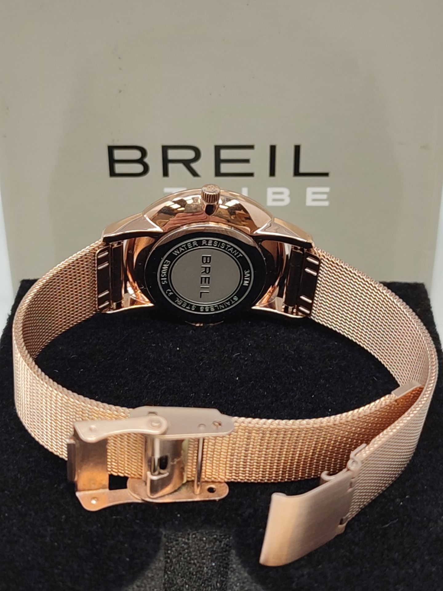 RRP £91.00 Breil watch collection AVERY mono-color dial single time movement - 3H quartz and colo - Image 2 of 2