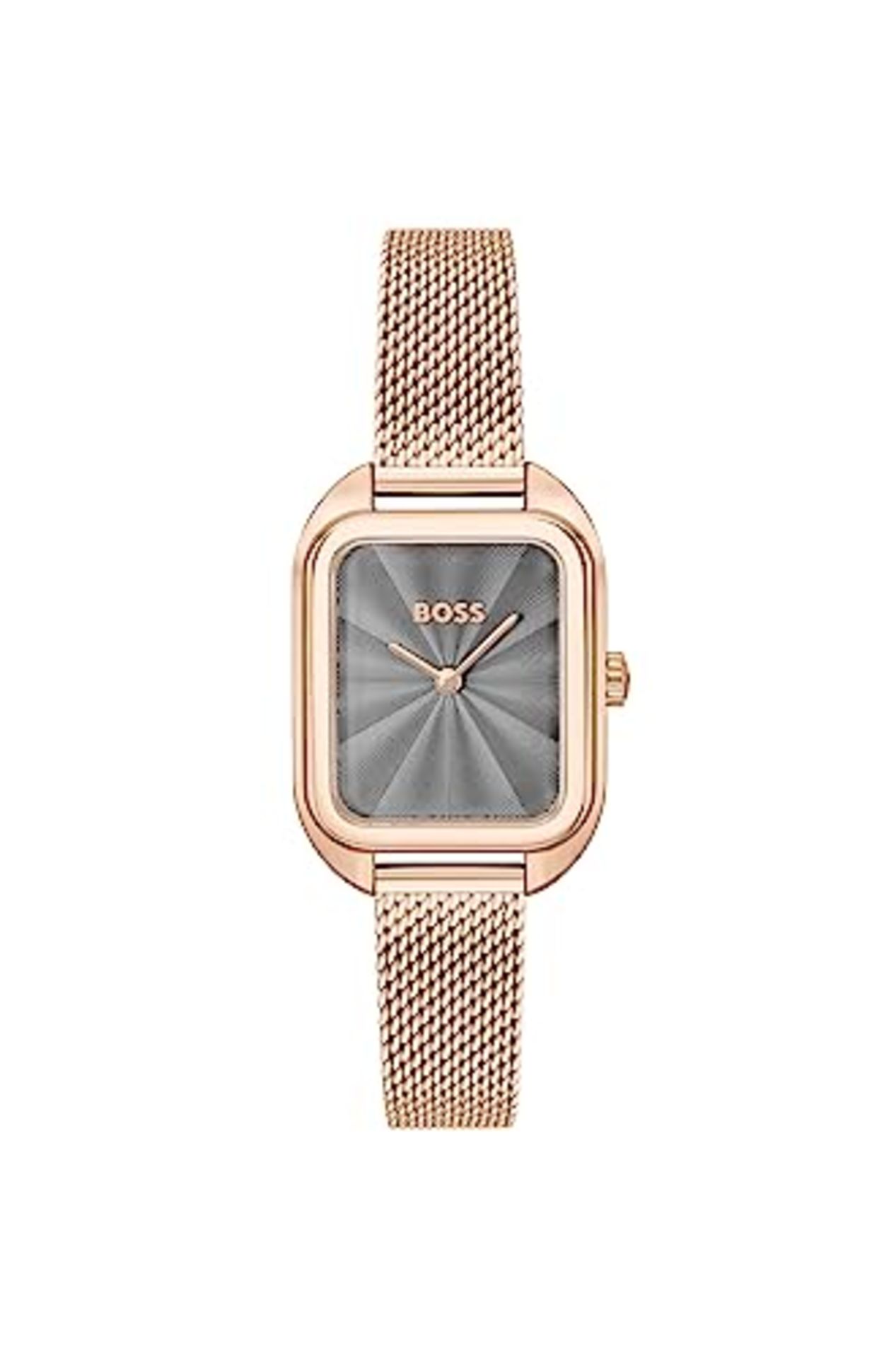 RRP £279.00 BOSS Analog quartz watch for women with rose gold stainless steel bracelet - 1502683
