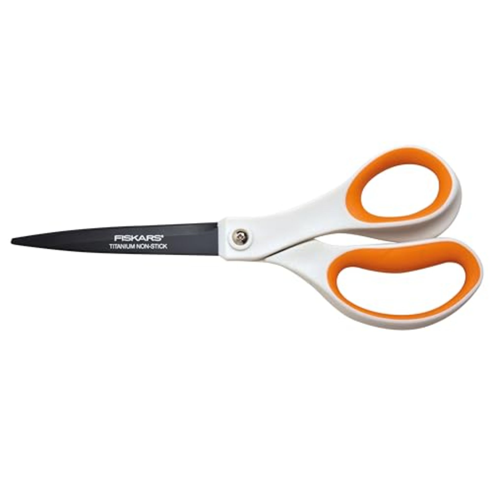 Fiskars Non-Stick Universal Scissors, Length: 21 cm, Titanium Coating/Stainless Steel