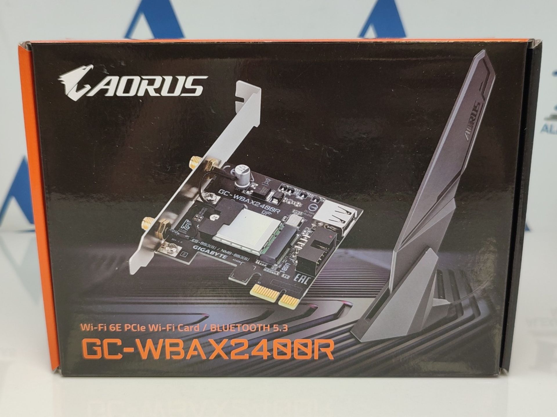 RRP £52.00 Gigabyte GC-WBAX2400R Wi-Fi 6E - PCIe - Image 2 of 3