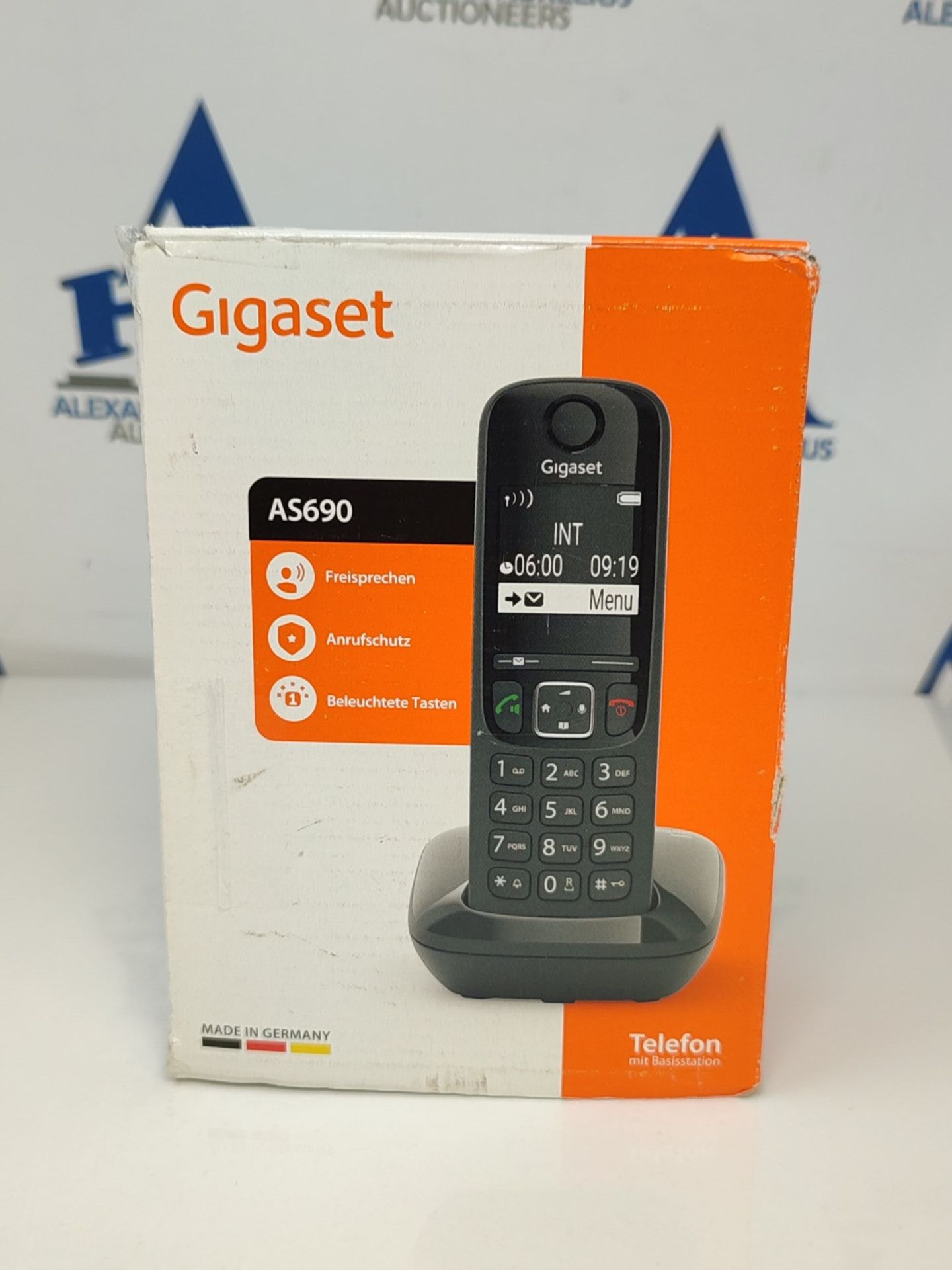 Gigaset AS690 - Cordless DECT Telephone - large, high-contrast display - brilliant aud - Image 2 of 3