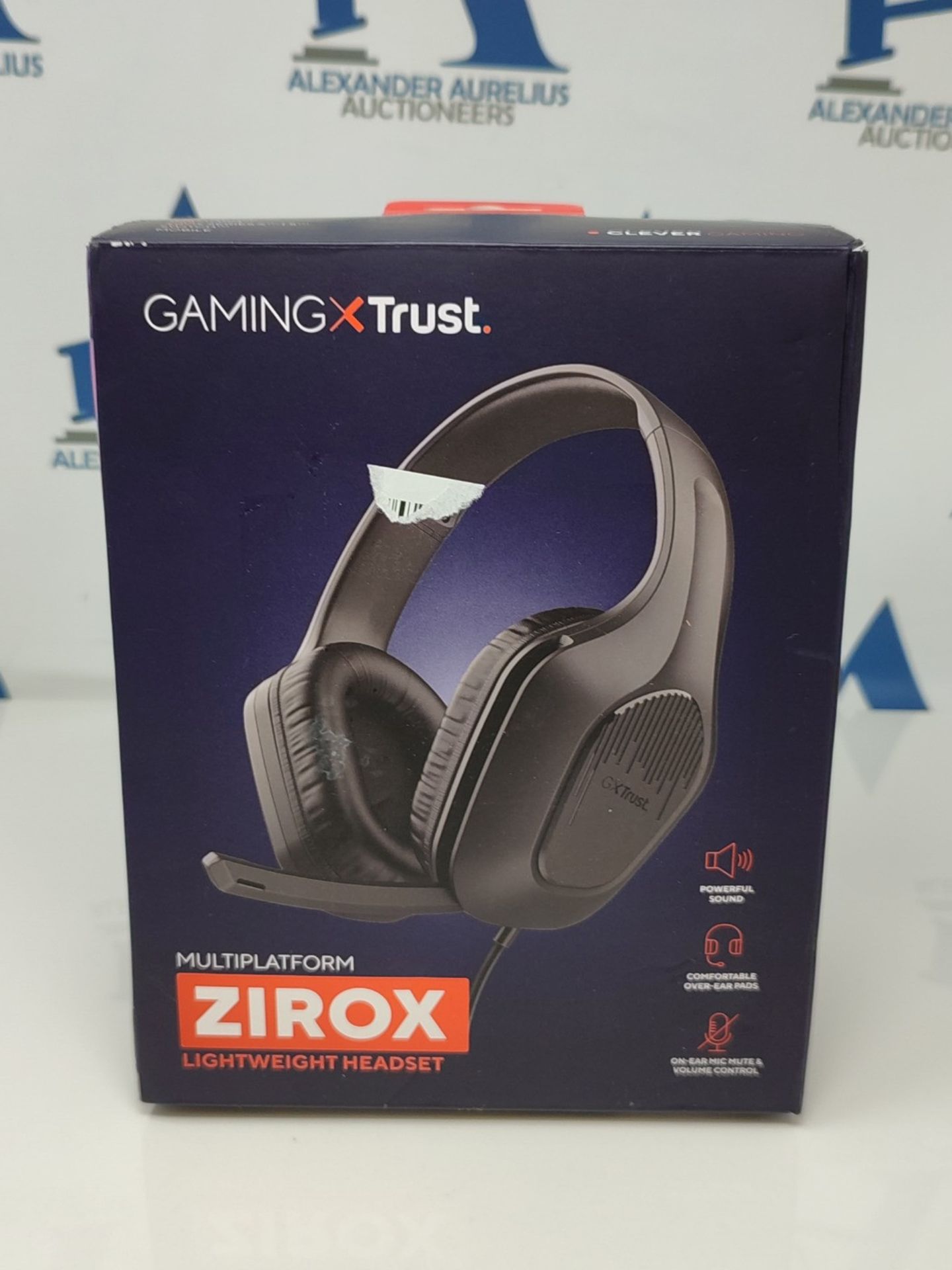 Trust Gaming GXT 415 Zirox Lightweight Gaming Headset with 50mm Drivers for PC, Xbox, - Image 2 of 3