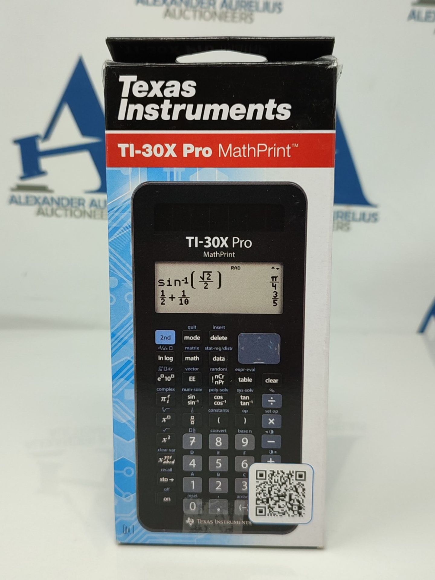 Texas Instruments TI-30X Pro Mathprint school calculator (4-line high-resolution displ - Bild 2 aus 3