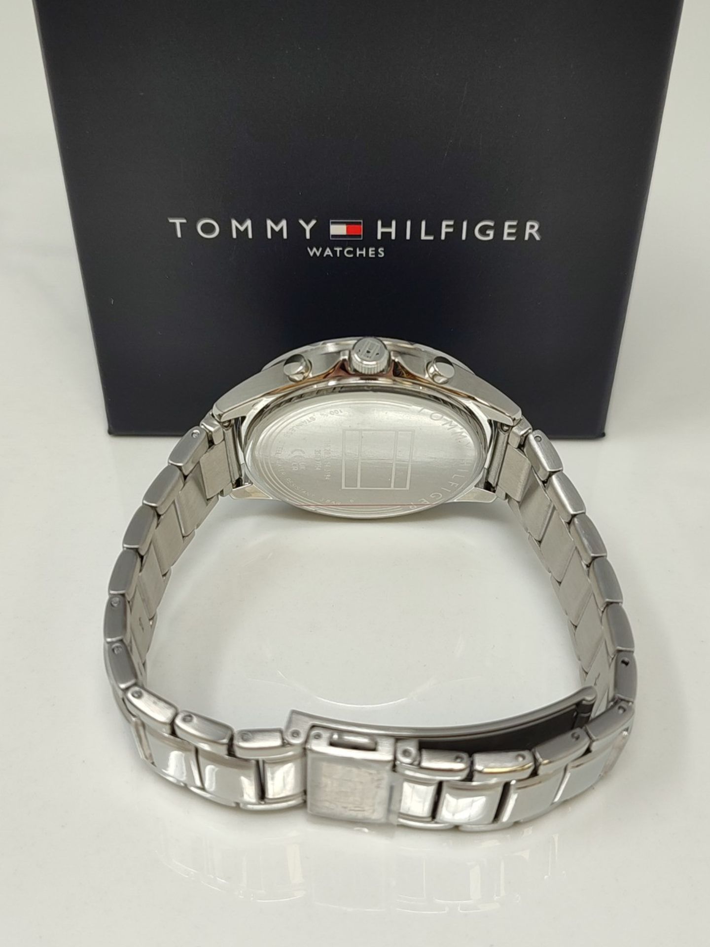 RRP £114.00 Tommy Hilfiger Multi Dial Quartz Watch for Women with Silver Stainless Steel Bracelet - Image 3 of 3