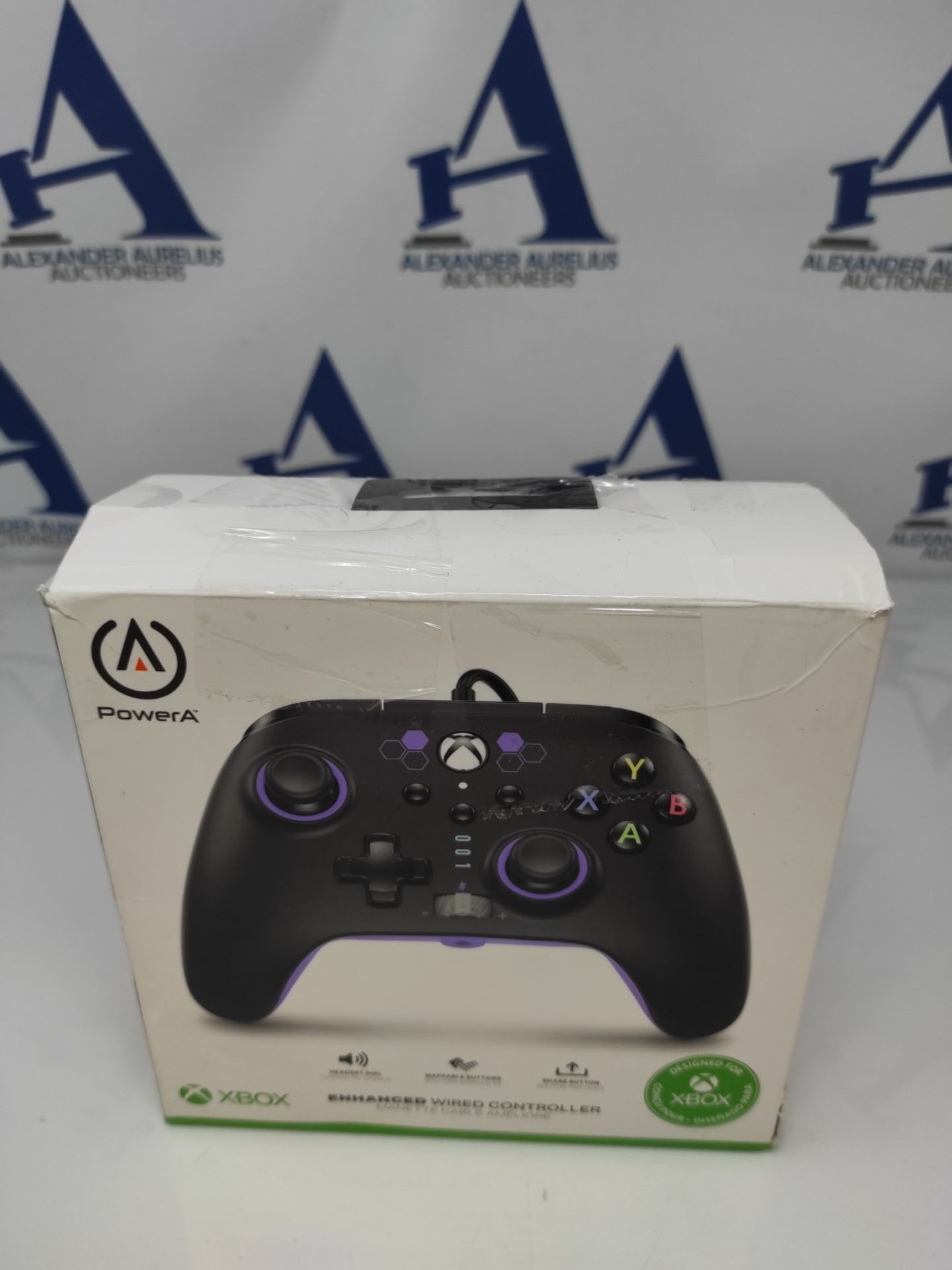 Advanced wired PowerA controller for Xbox Series X|S - Purple Hex - Image 2 of 3