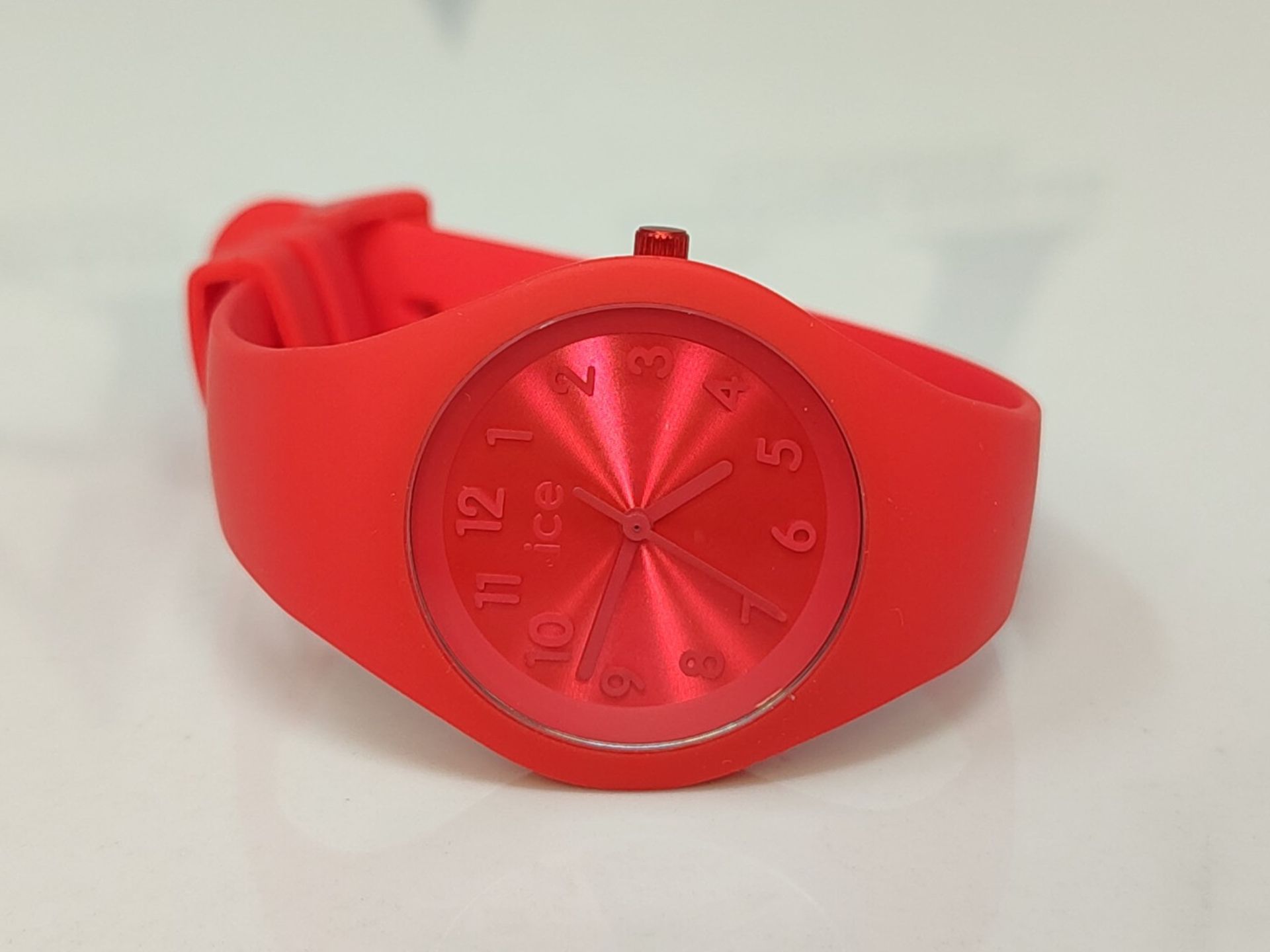 RRP £51.00 Ice-Watch - ICE Colour Lipstick - Red women's watch with silicone band - 017916 (Small - Image 2 of 3