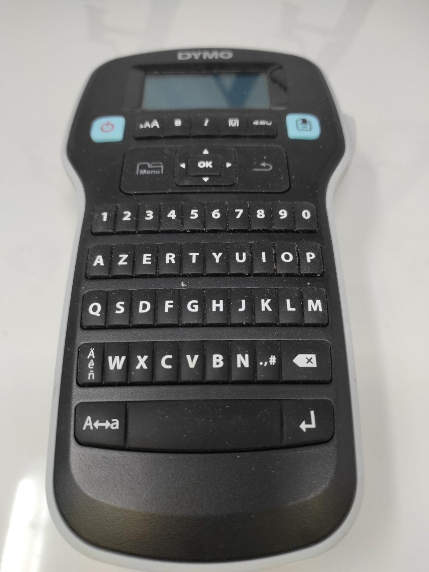 RRP £59.00 DYMO LabelManager 160 Label Maker | AZERTY Keyboard | Portable Label Sticker Printer - Image 3 of 3