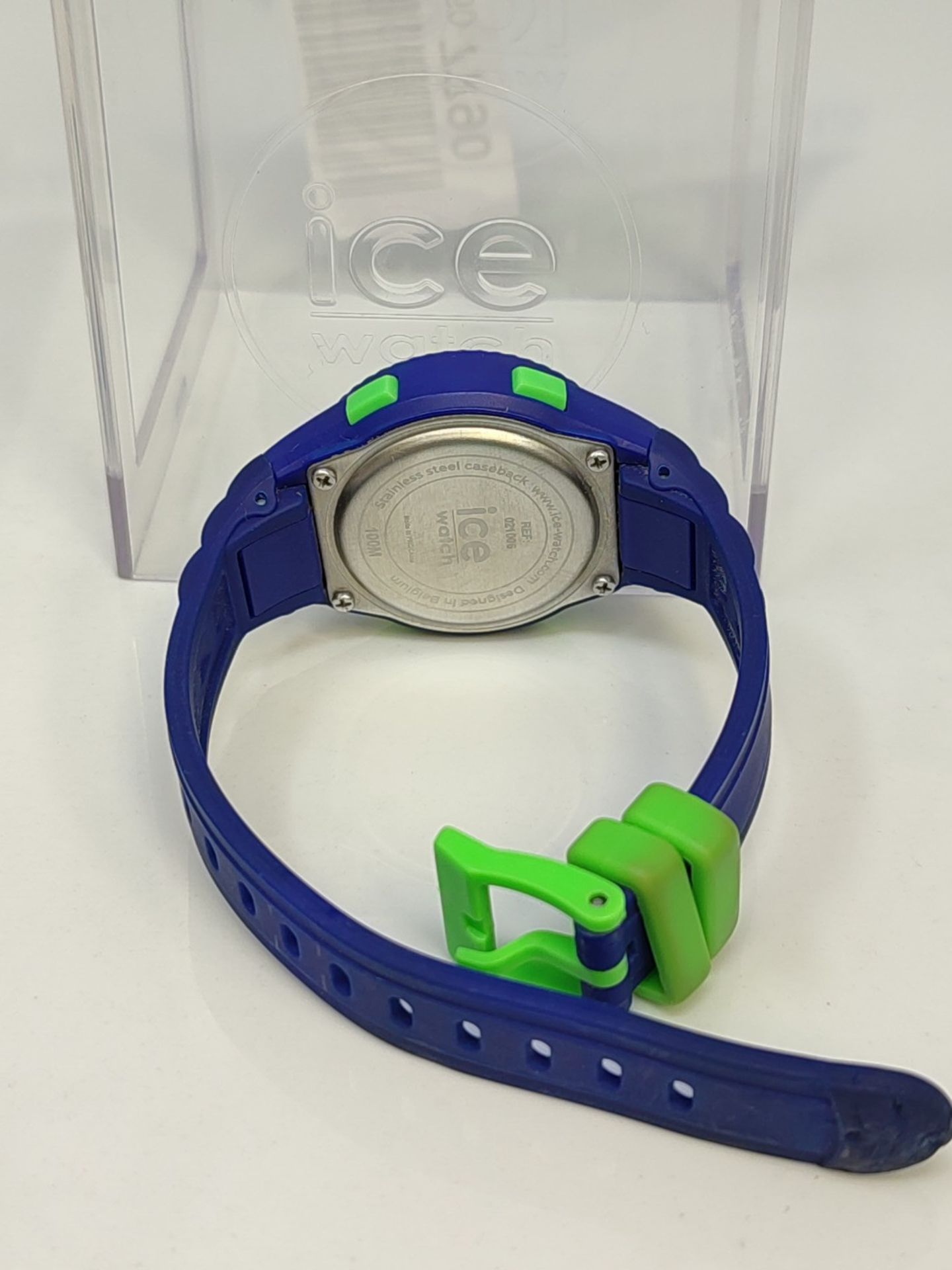 RRP £59.00 ICE-WATCH - Ice Digit Dino - Blue Watch for Boys with Plastic Strap - 021006 (Extra Sm - Image 3 of 3