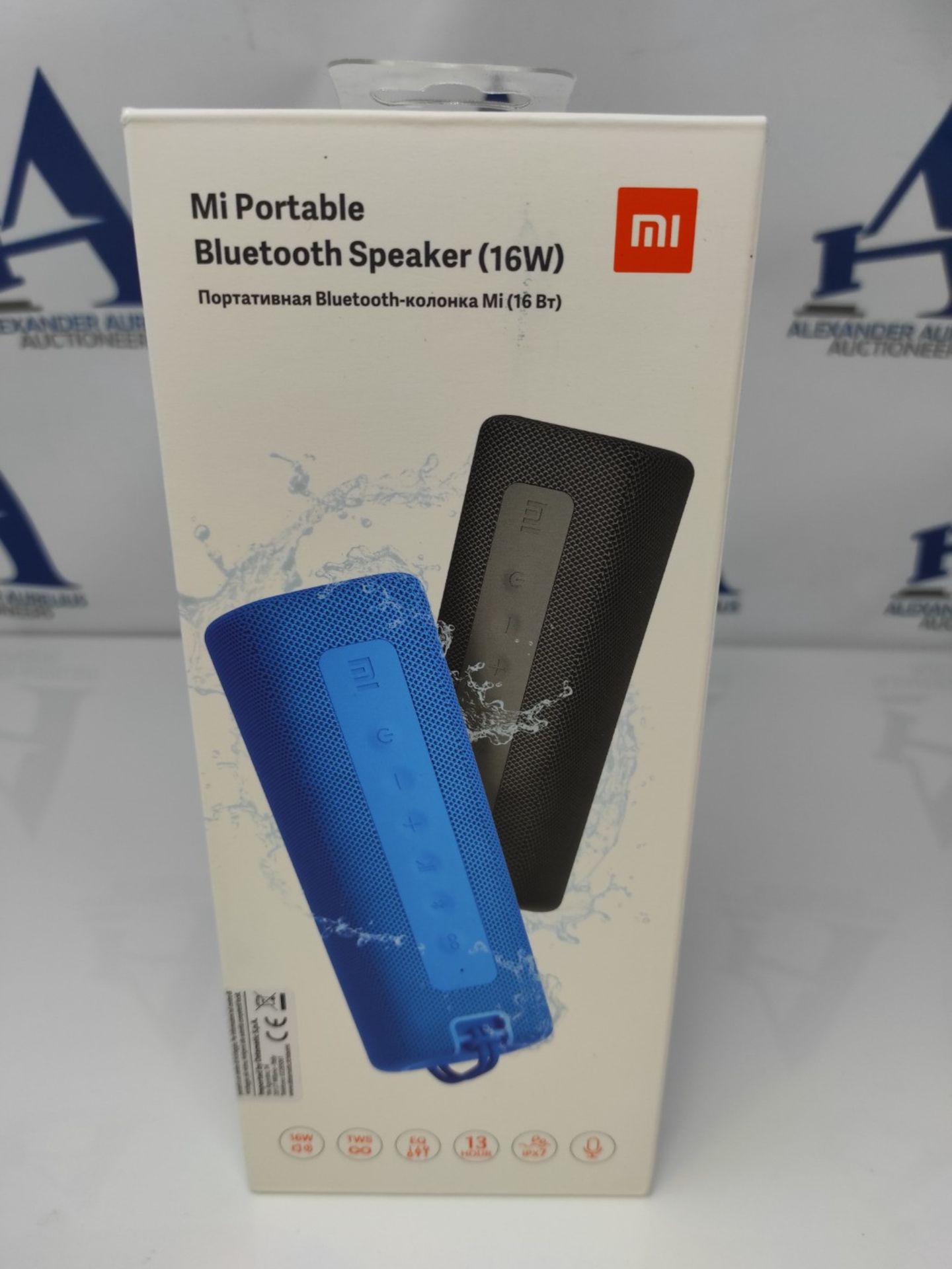 Xiaomi Mi Bluetooth Speaker 16W Black, portable Bluetooth speaker with strong stereo s - Image 2 of 3