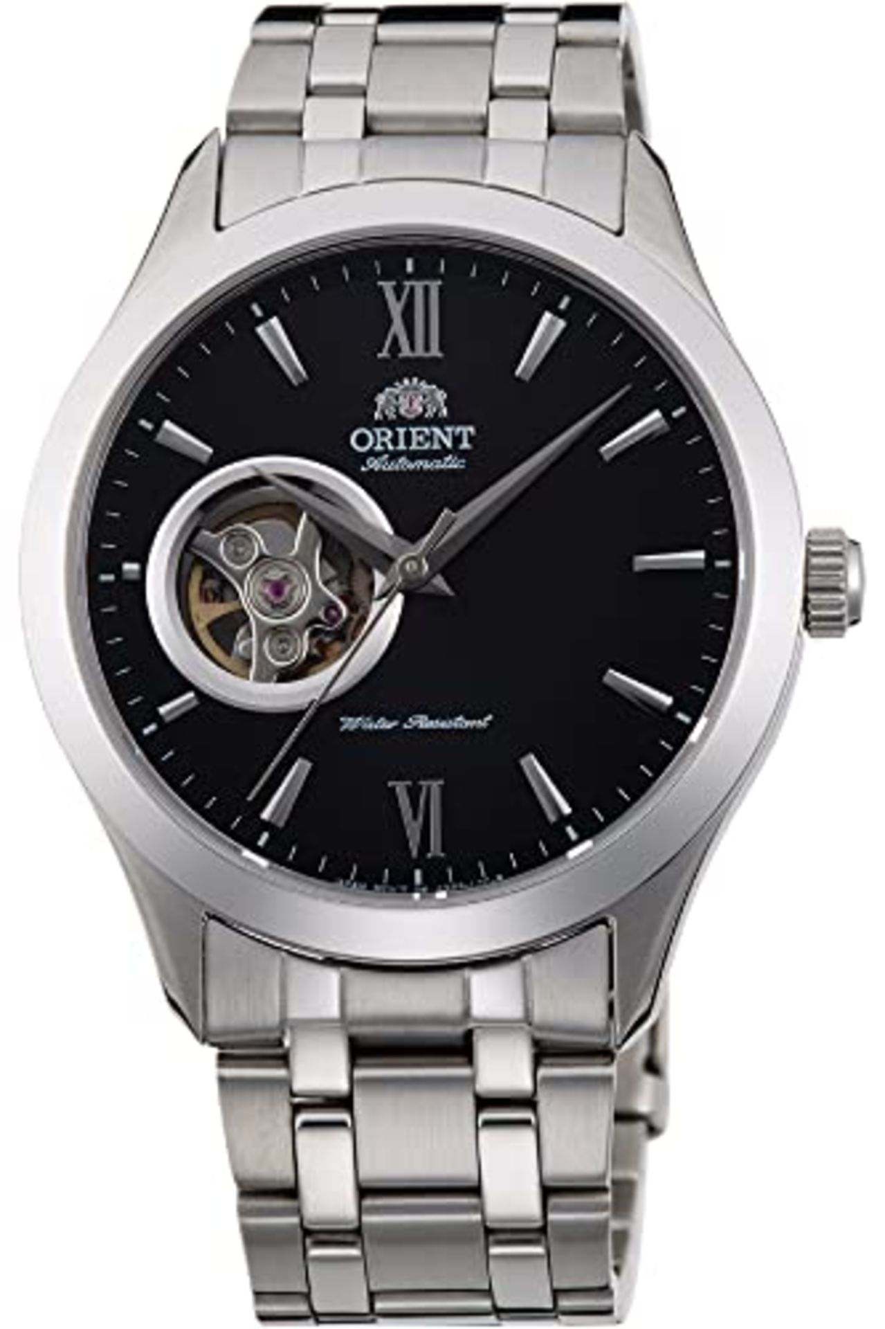 RRP £208.00 ORIENT Men's Analog Automatic Watch with Stainless Steel Bracelet FAG03001B0.