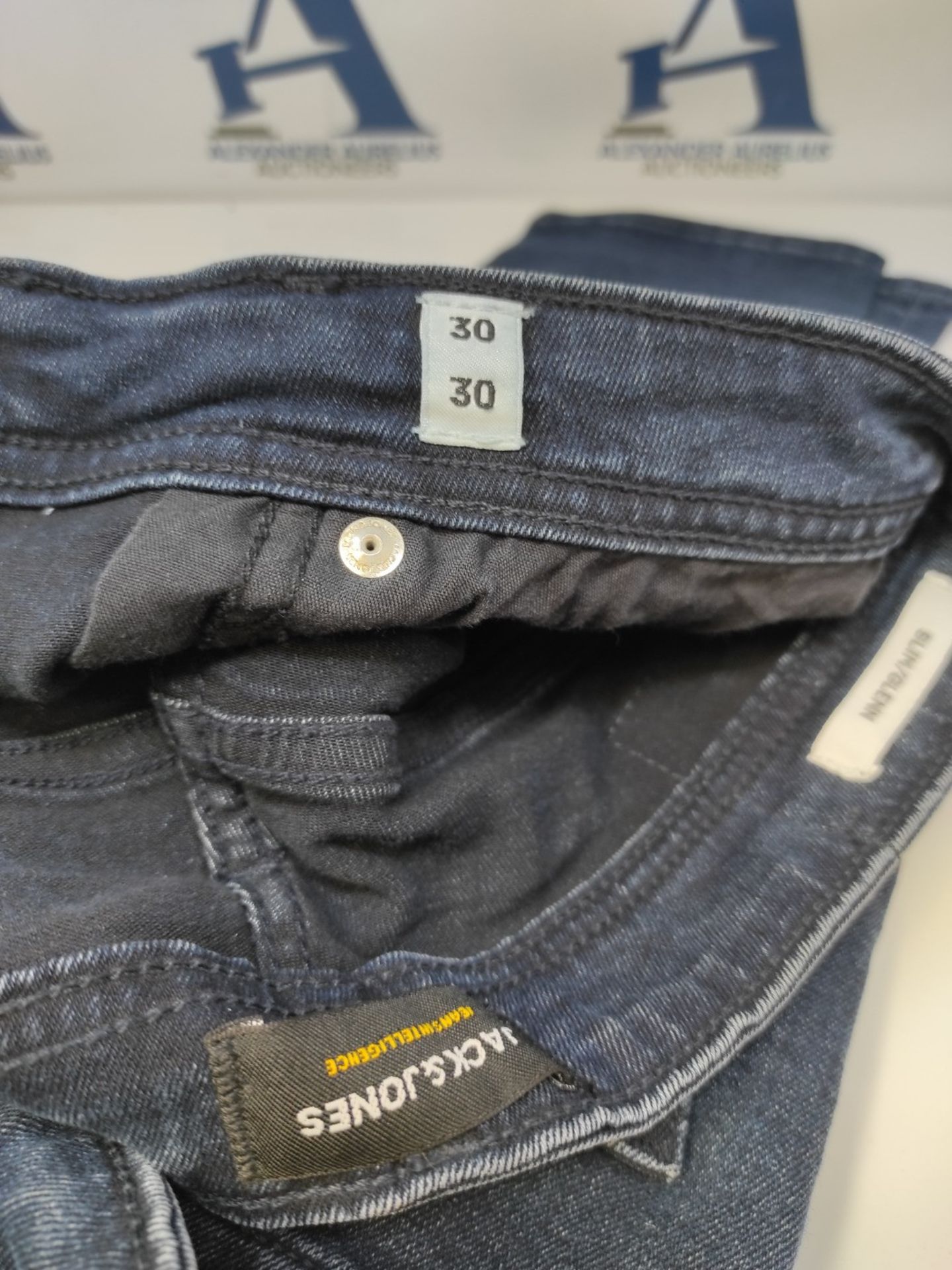 JACK & JONES Jjiglenn Jjoriginal Am 815 Noos Men's Jeans, Blue (Bleu Jean), 30W / 30L - Image 3 of 3