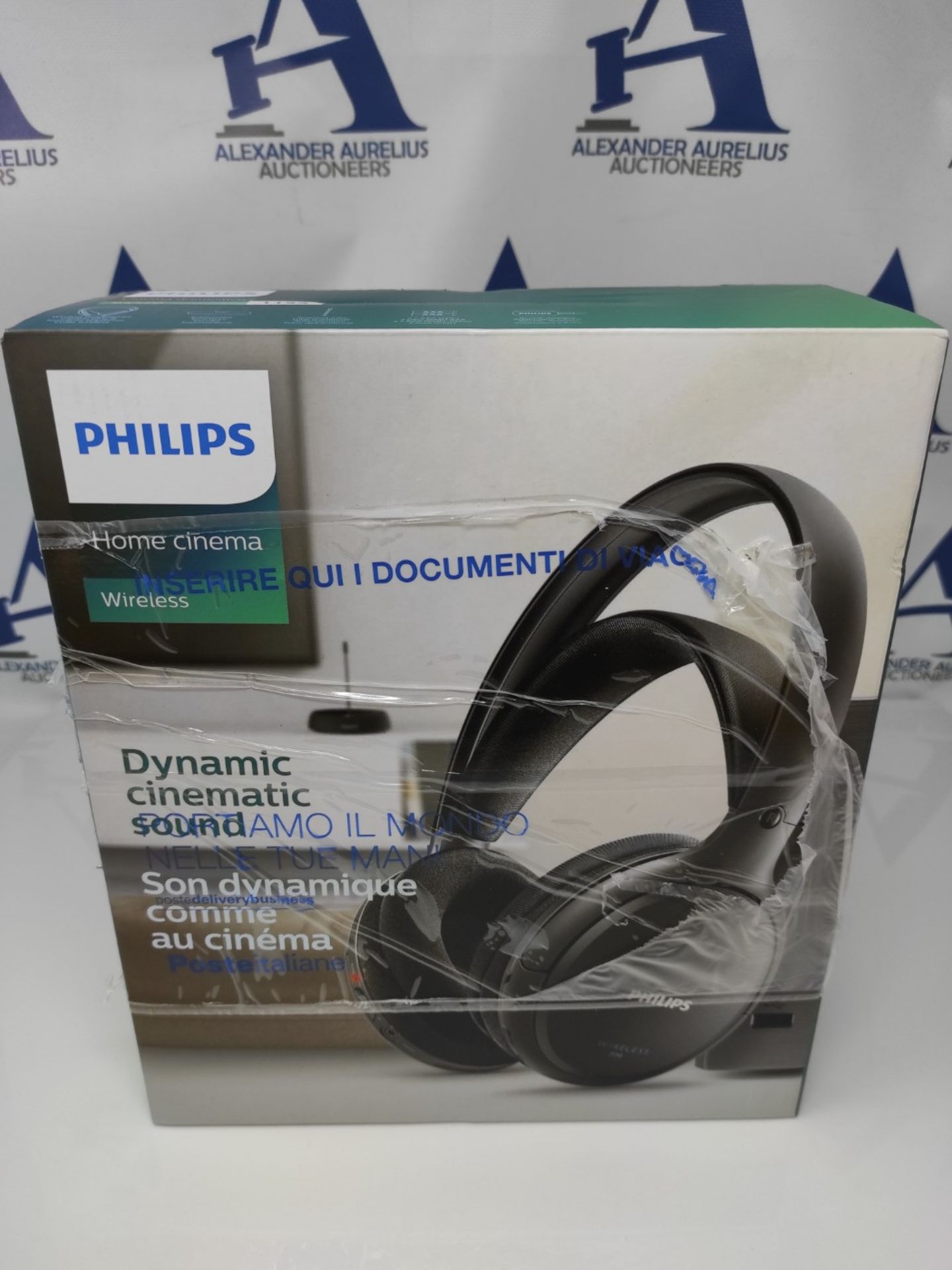 PHILIPS AUDIO SHC5200/10 Wireless Over-Ear HiFi Headphones (32mm Drivers, Wireless FM - Image 2 of 3